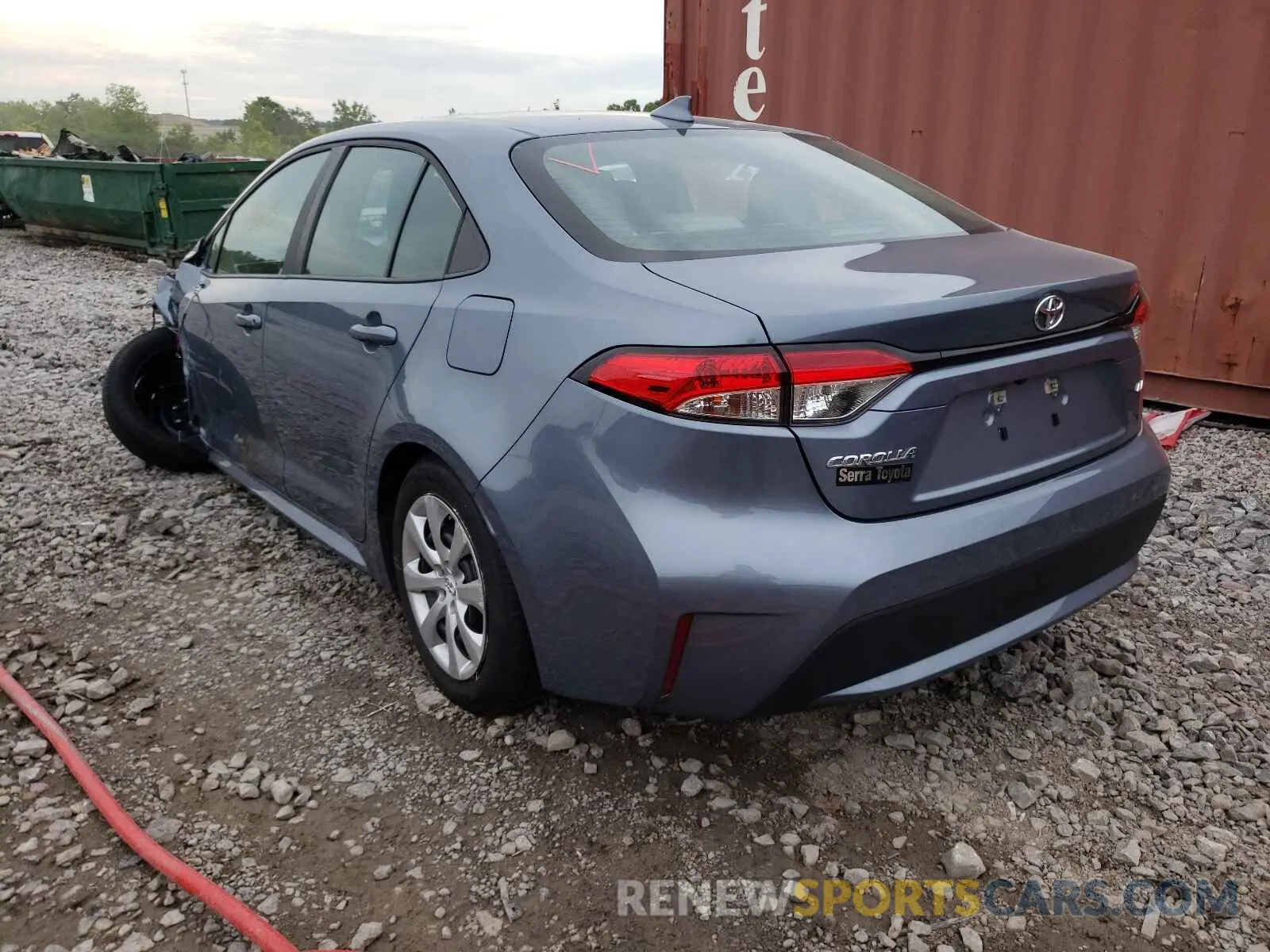 3 Фотография поврежденного автомобиля 5YFEPMAE8MP169939 TOYOTA COROLLA 2021