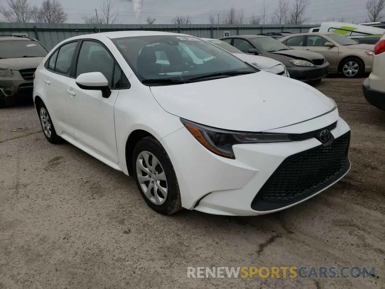 4 Фотография поврежденного автомобиля 5YFEPMAE8MP170363 TOYOTA COROLLA 2021