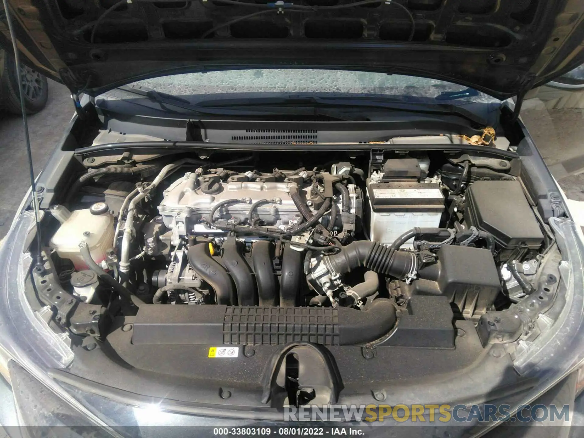 10 Фотография поврежденного автомобиля 5YFEPMAE8MP177703 TOYOTA COROLLA 2021