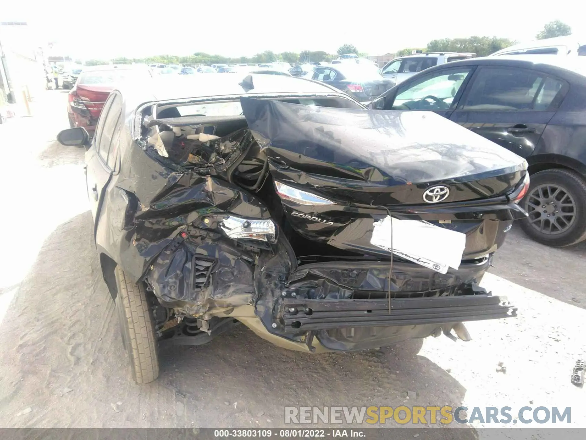 6 Фотография поврежденного автомобиля 5YFEPMAE8MP177703 TOYOTA COROLLA 2021