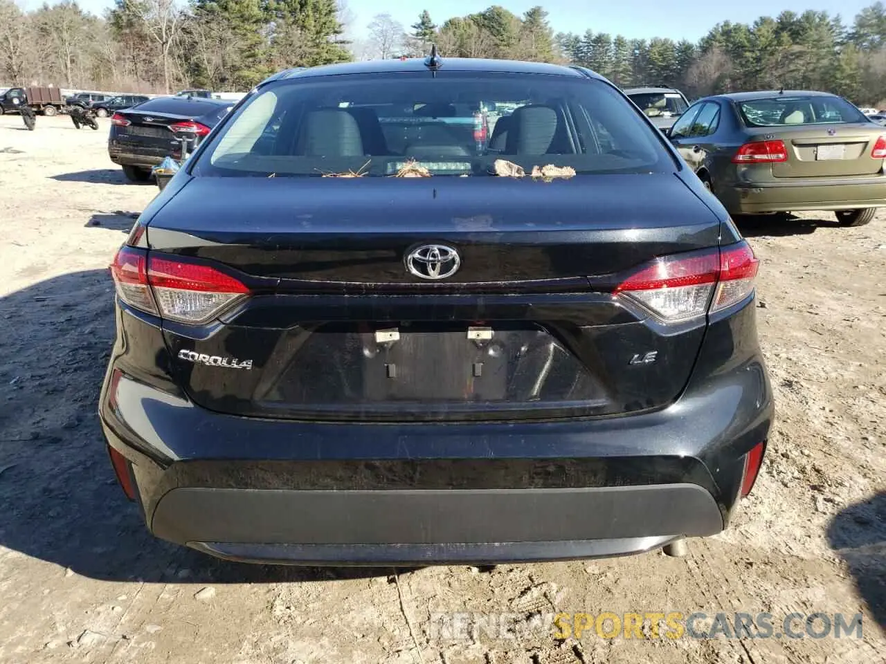 6 Photograph of a damaged car 5YFEPMAE8MP181850 TOYOTA COROLLA 2021
