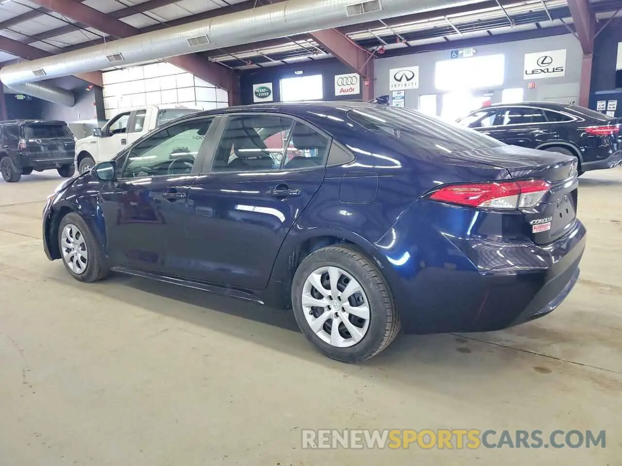 2 Photograph of a damaged car 5YFEPMAE8MP184151 TOYOTA COROLLA 2021