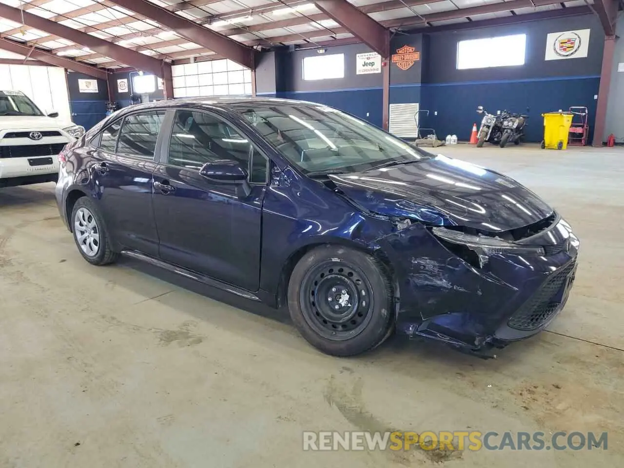 4 Photograph of a damaged car 5YFEPMAE8MP184151 TOYOTA COROLLA 2021