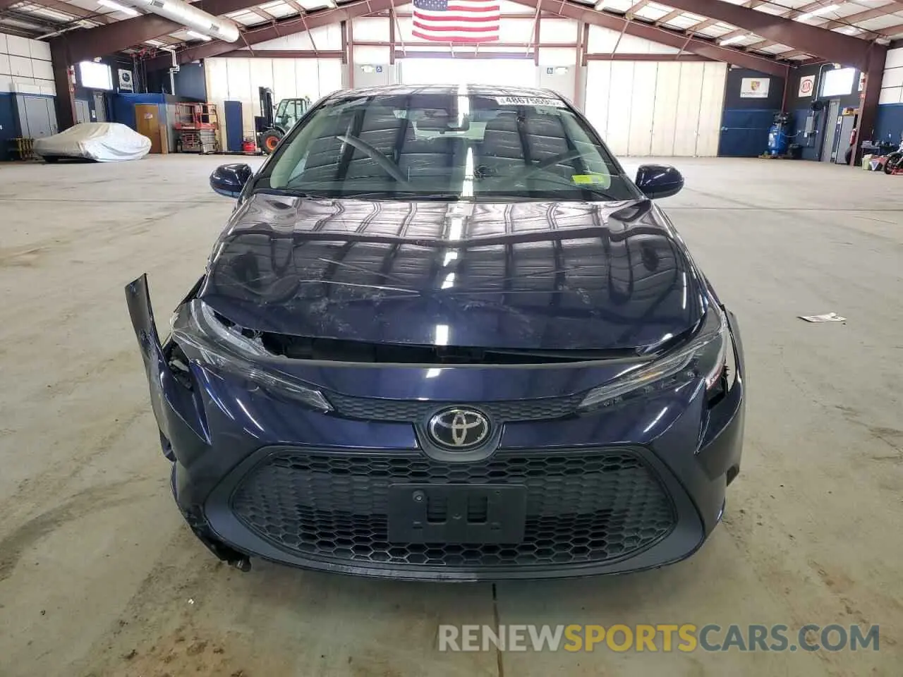 5 Photograph of a damaged car 5YFEPMAE8MP184151 TOYOTA COROLLA 2021