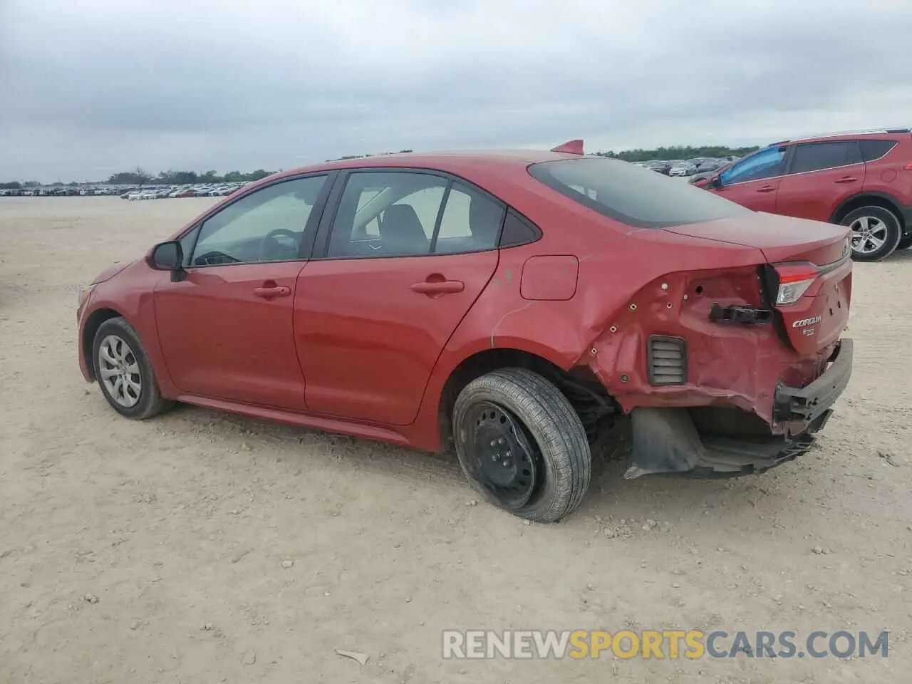 2 Photograph of a damaged car 5YFEPMAE8MP192718 TOYOTA COROLLA 2021