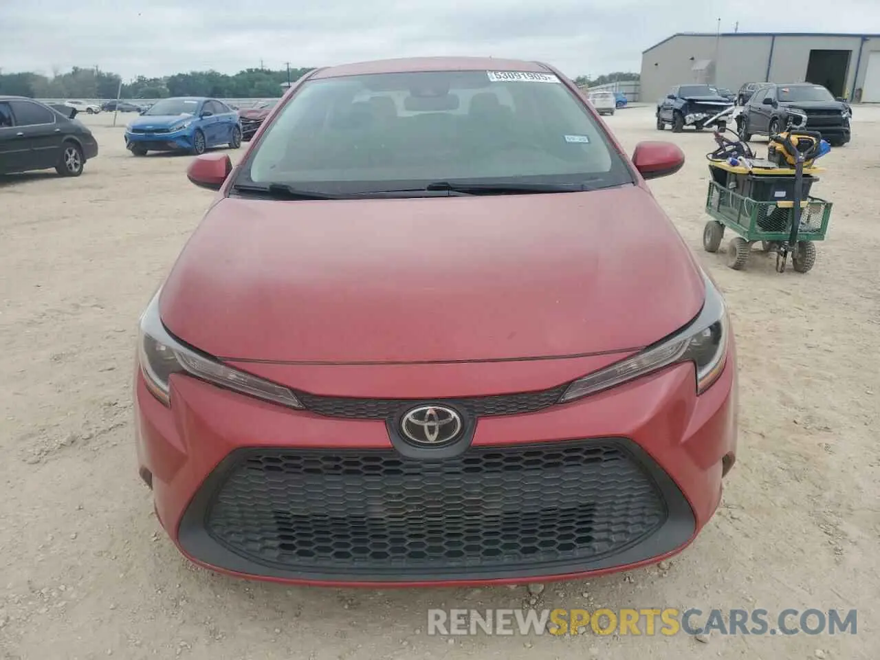 5 Photograph of a damaged car 5YFEPMAE8MP192718 TOYOTA COROLLA 2021