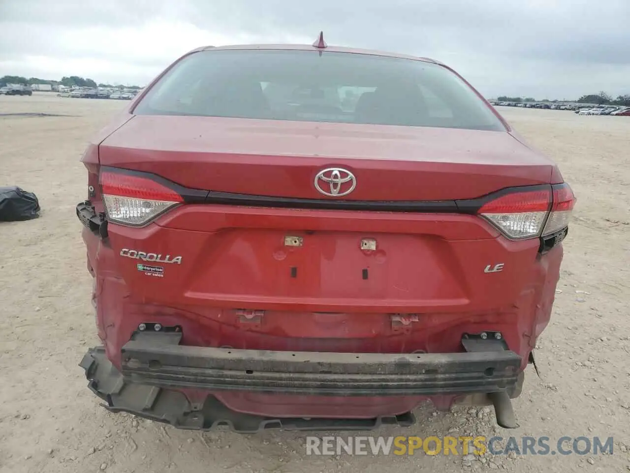 6 Photograph of a damaged car 5YFEPMAE8MP192718 TOYOTA COROLLA 2021
