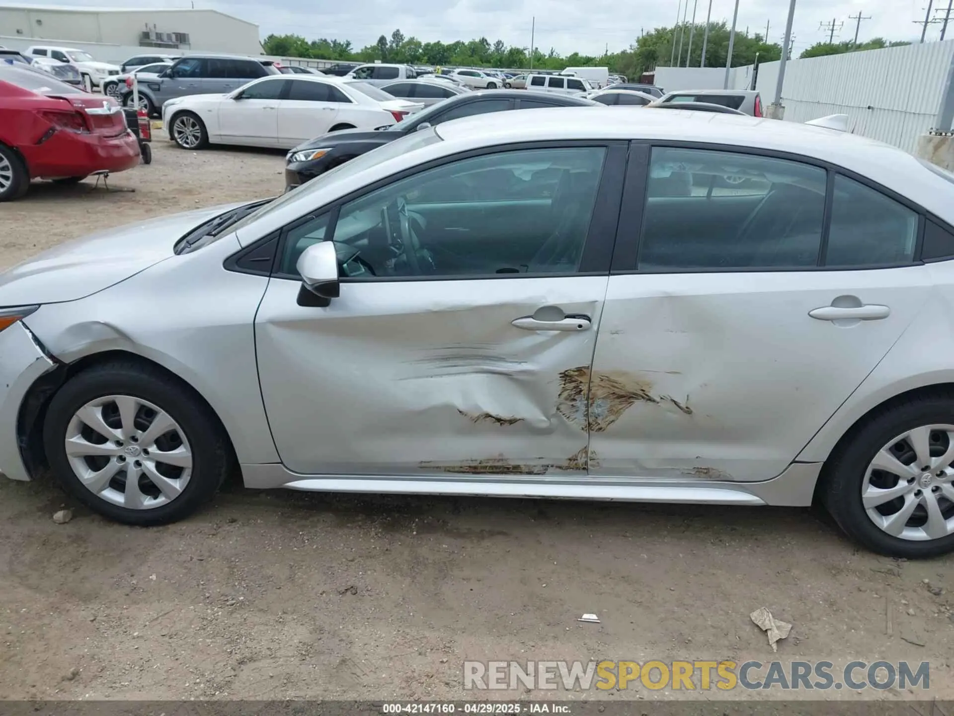 6 Photograph of a damaged car 5YFEPMAE8MP193187 TOYOTA COROLLA 2021