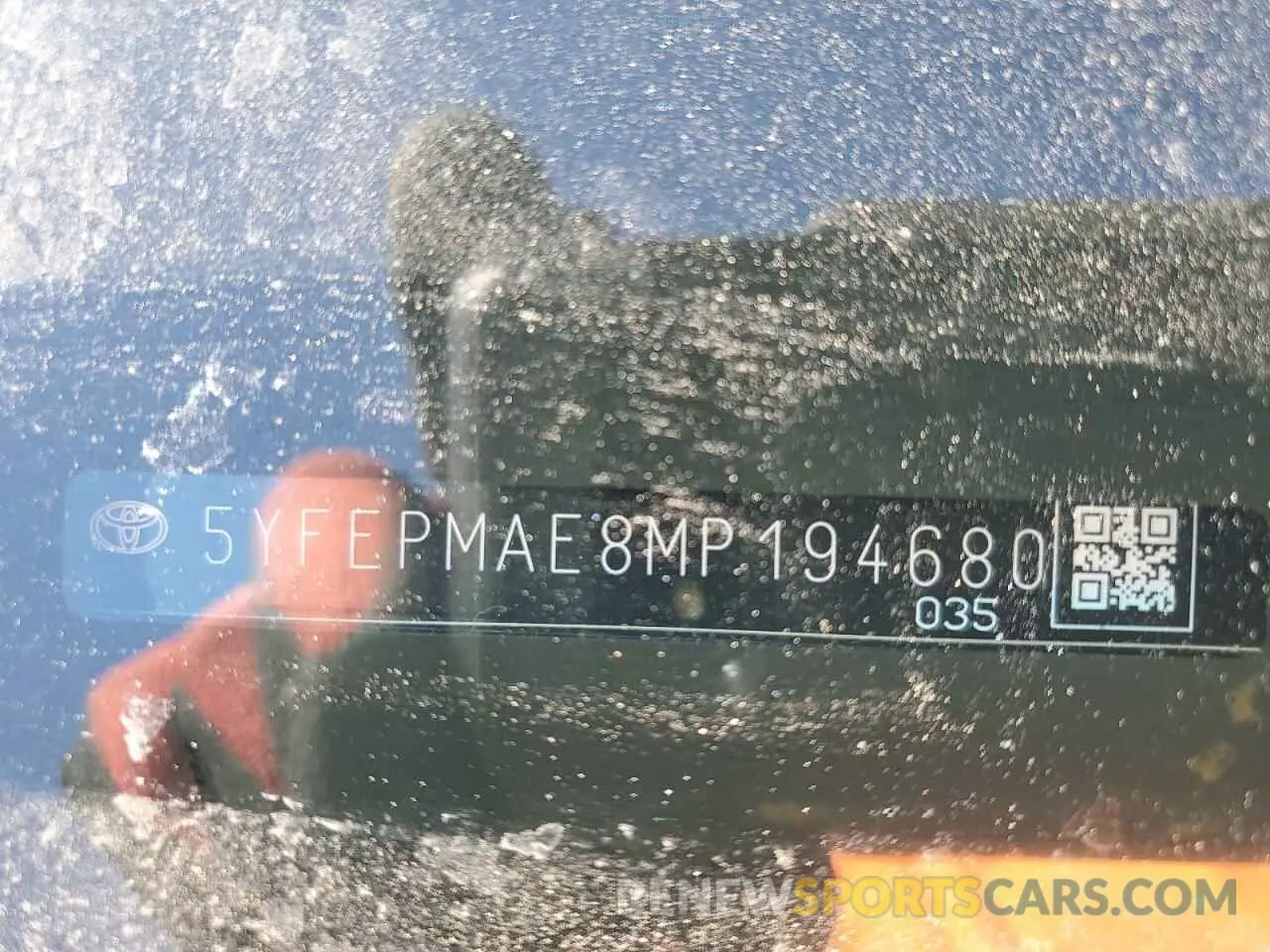 12 Фотография поврежденного автомобиля 5YFEPMAE8MP194680 TOYOTA COROLLA 2021