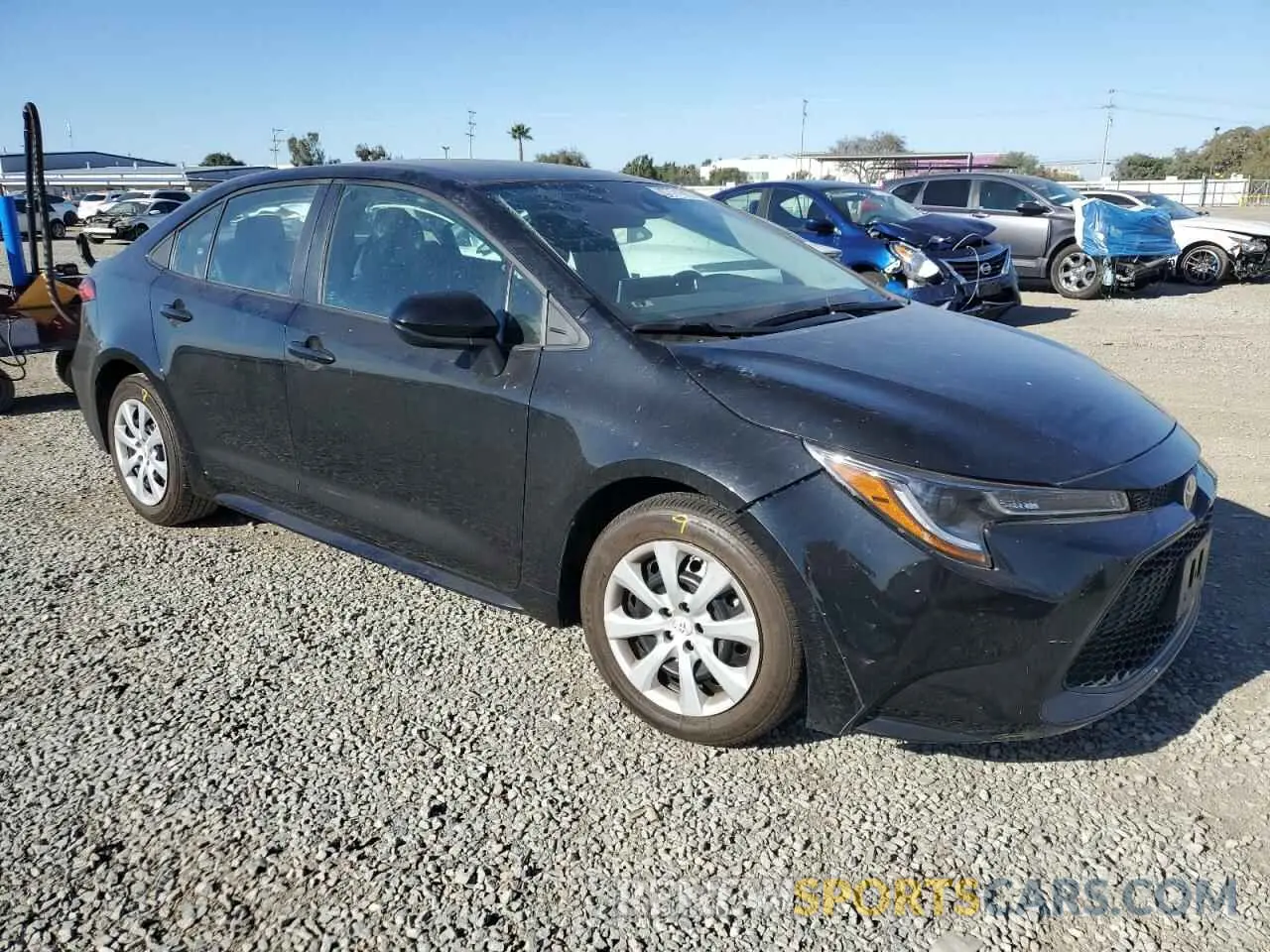 4 Фотография поврежденного автомобиля 5YFEPMAE8MP194680 TOYOTA COROLLA 2021
