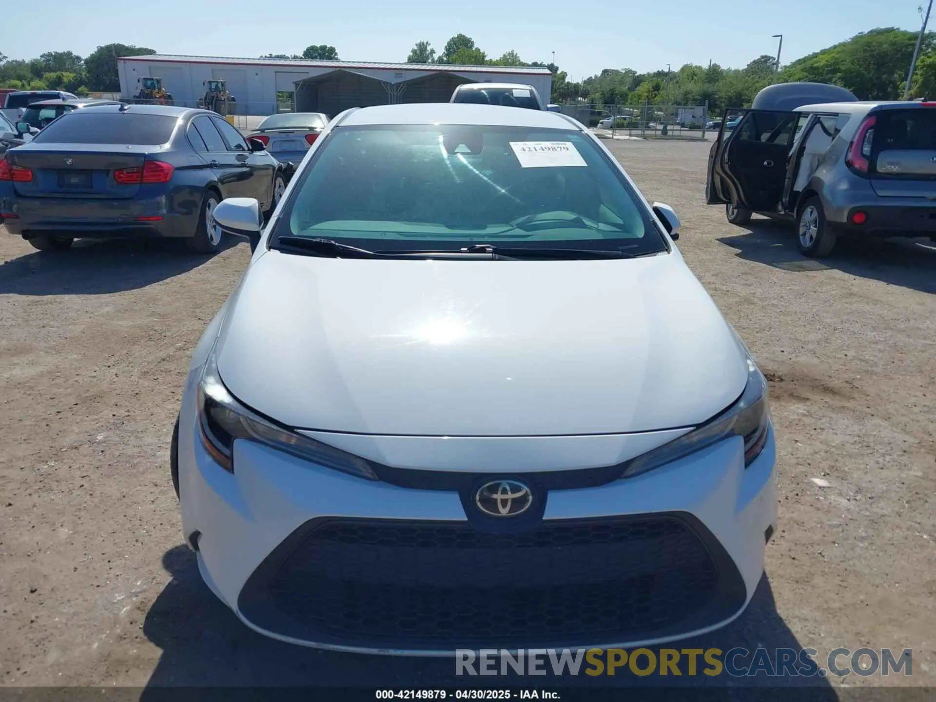 12 Фотография поврежденного автомобиля 5YFEPMAE8MP195523 TOYOTA COROLLA 2021