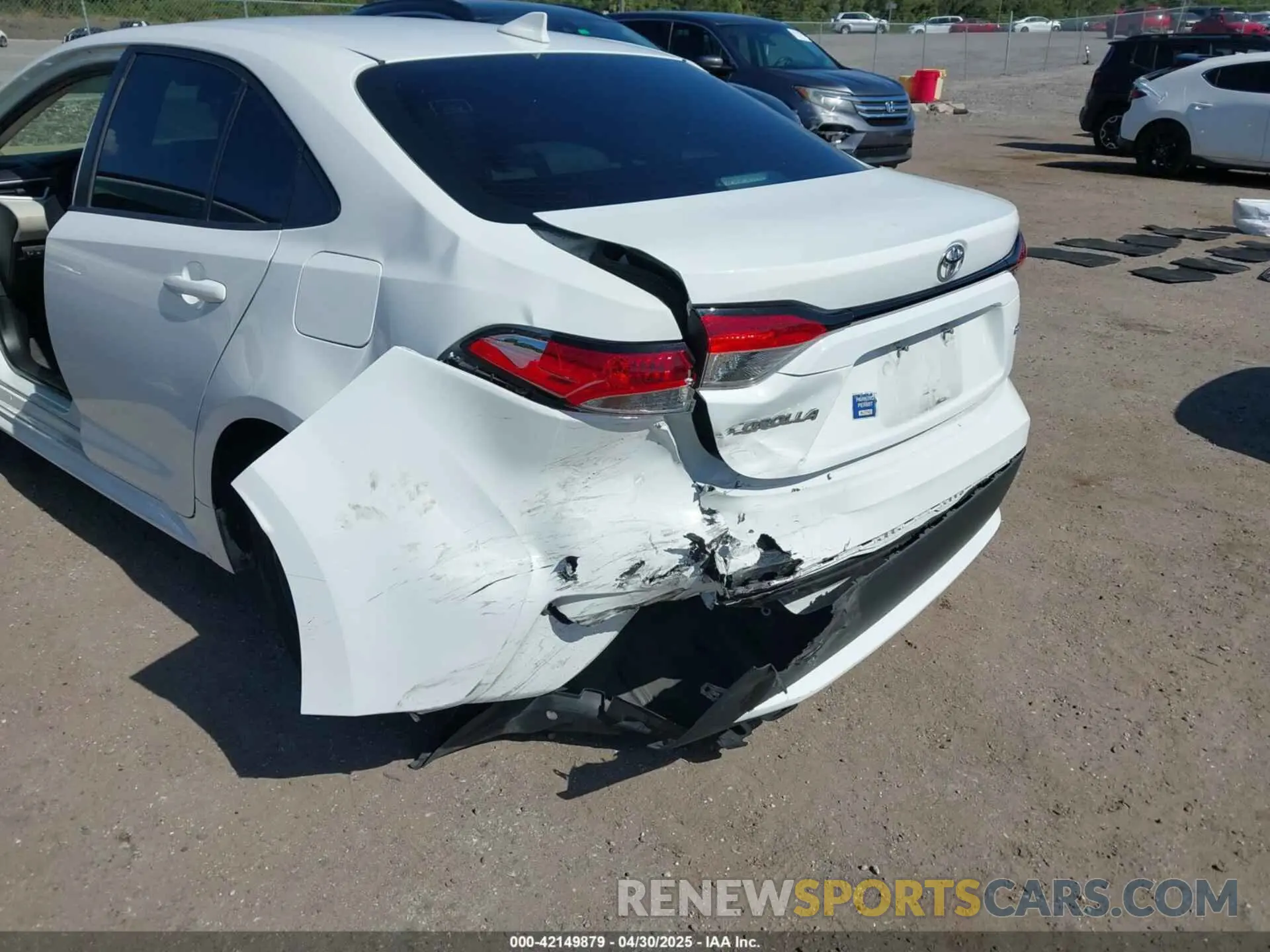6 Фотография поврежденного автомобиля 5YFEPMAE8MP195523 TOYOTA COROLLA 2021
