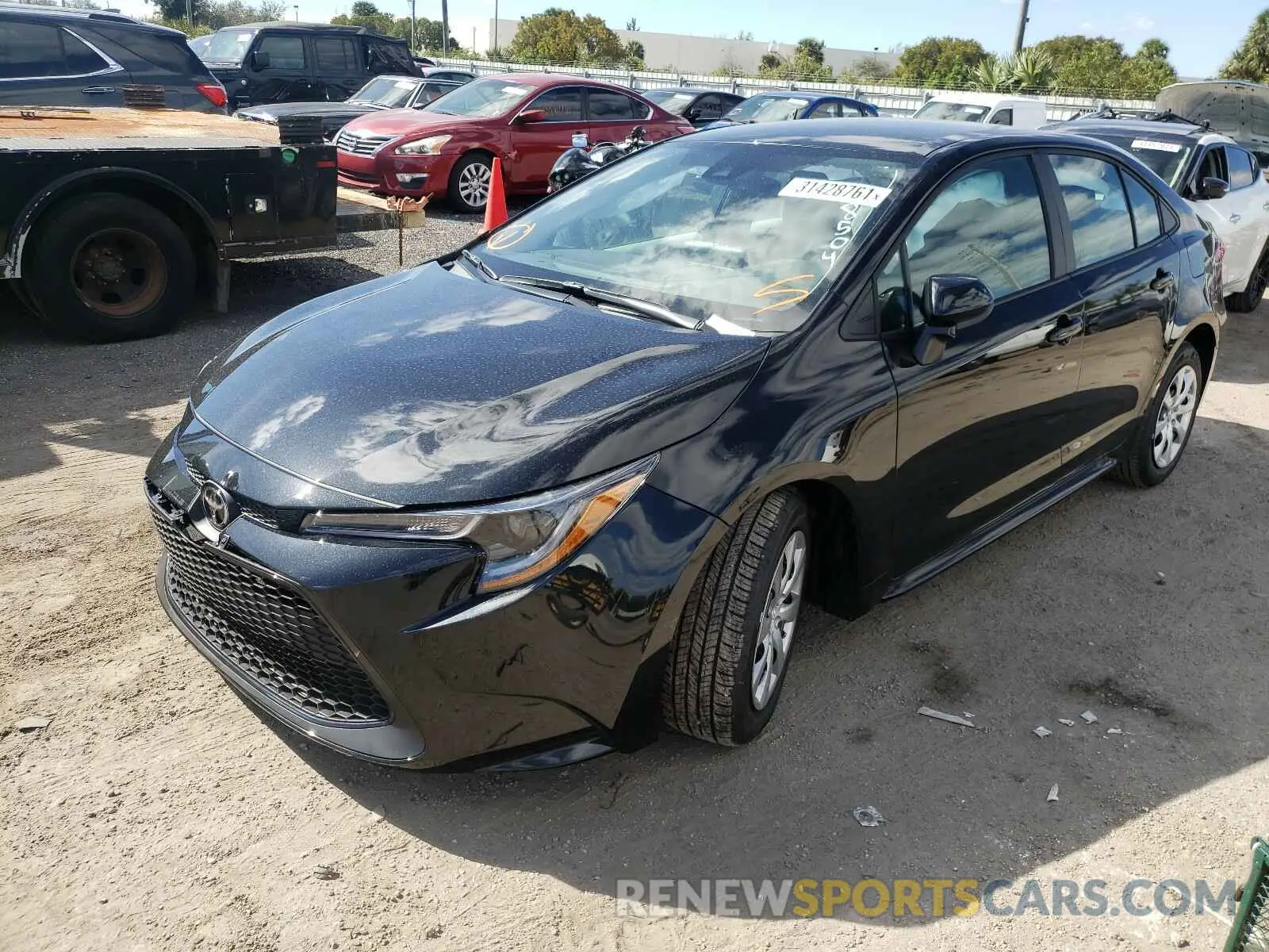 2 Photograph of a damaged car 5YFEPMAE8MP198504 TOYOTA COROLLA 2021