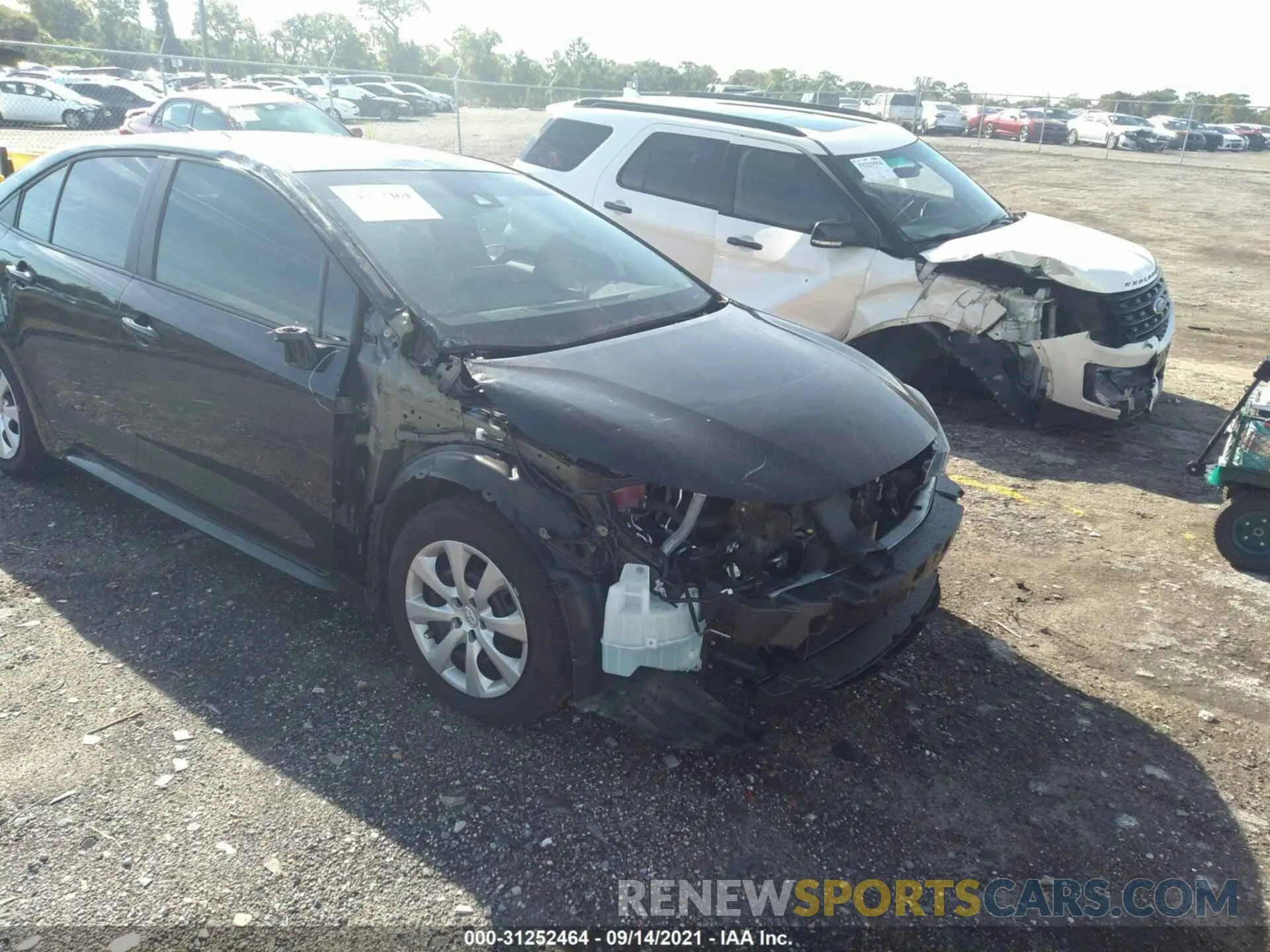 6 Photograph of a damaged car 5YFEPMAE8MP199037 TOYOTA COROLLA 2021