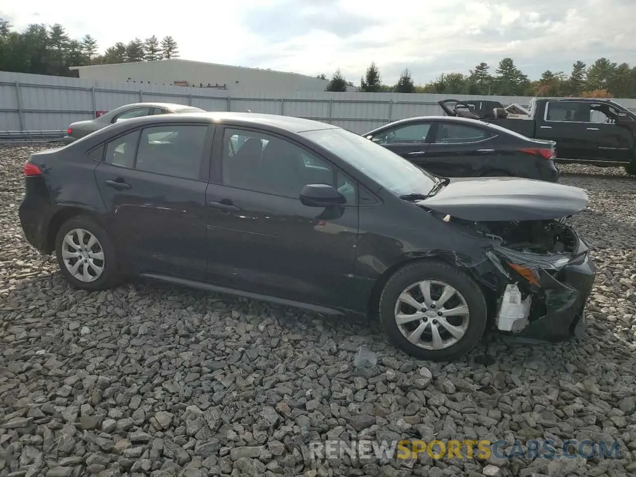 4 Фотография поврежденного автомобиля 5YFEPMAE8MP203247 TOYOTA COROLLA 2021