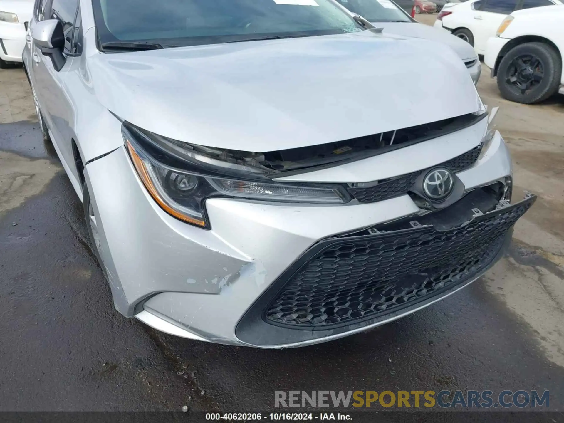 21 Фотография поврежденного автомобиля 5YFEPMAE8MP205645 TOYOTA COROLLA 2021