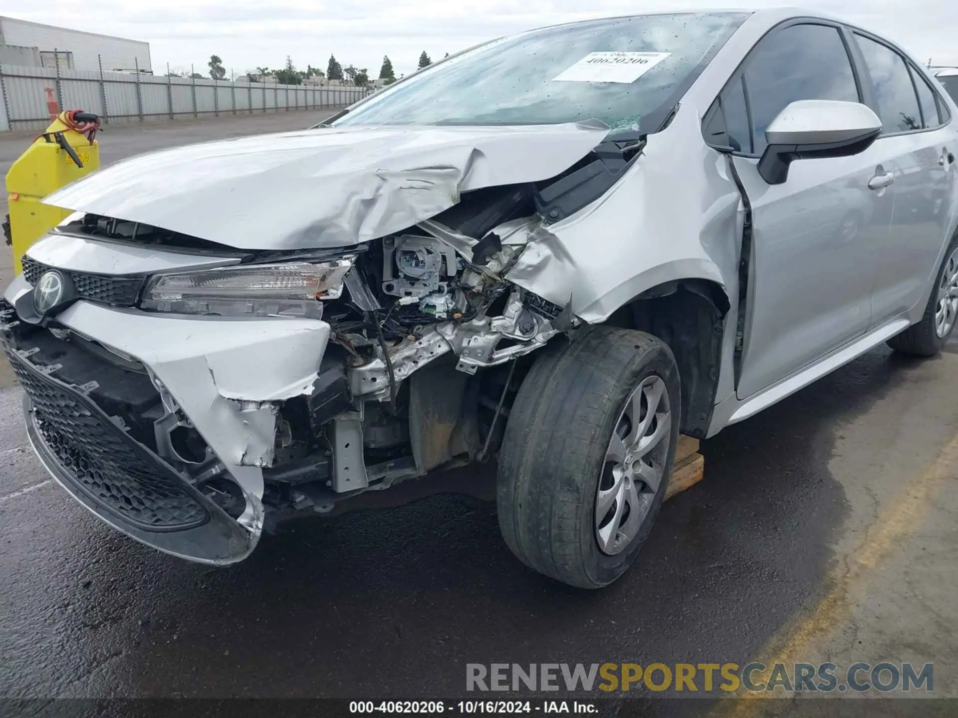6 Фотография поврежденного автомобиля 5YFEPMAE8MP205645 TOYOTA COROLLA 2021