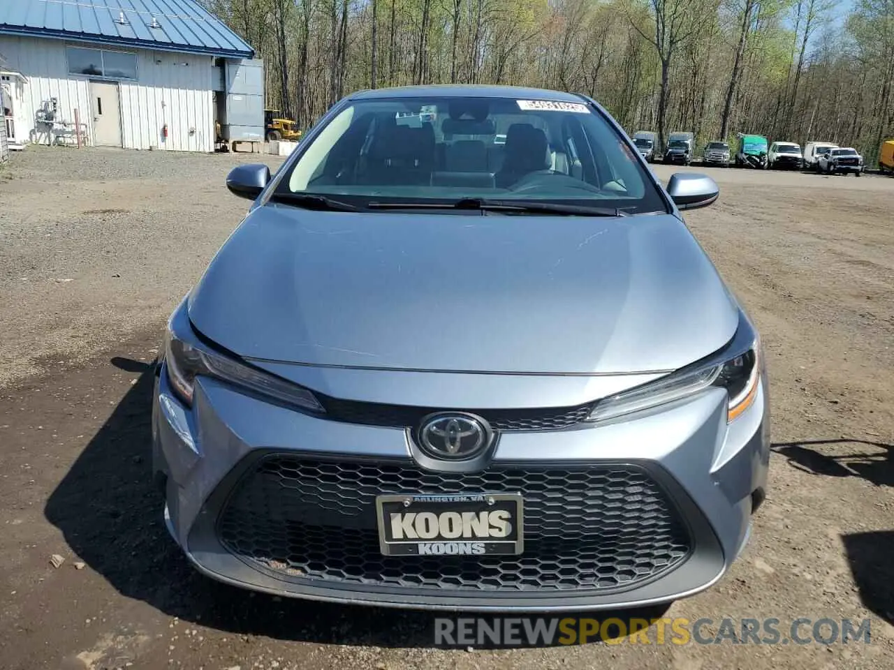 5 Photograph of a damaged car 5YFEPMAE8MP213874 TOYOTA COROLLA 2021