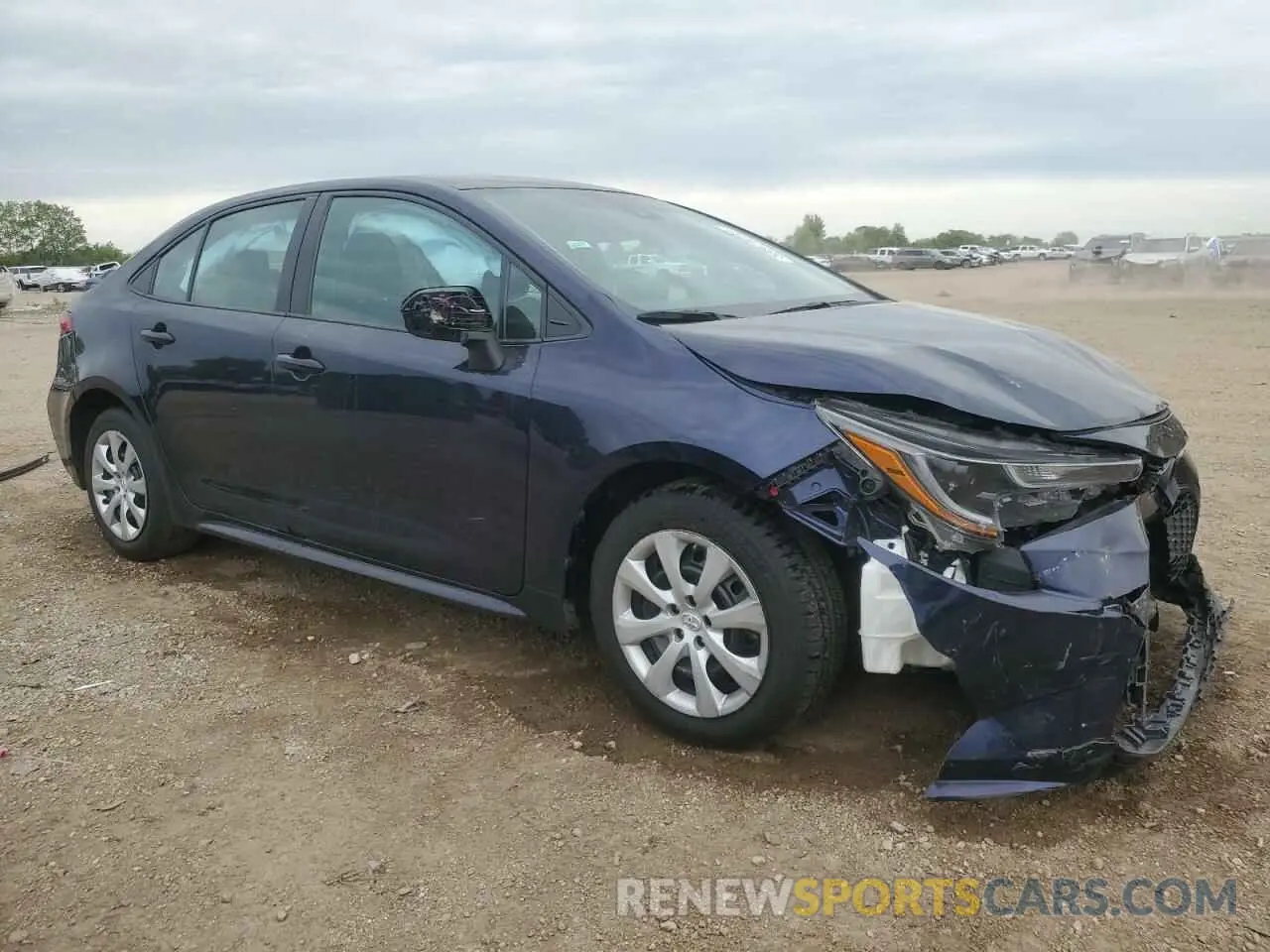 4 Photograph of a damaged car 5YFEPMAE8MP214961 TOYOTA COROLLA 2021