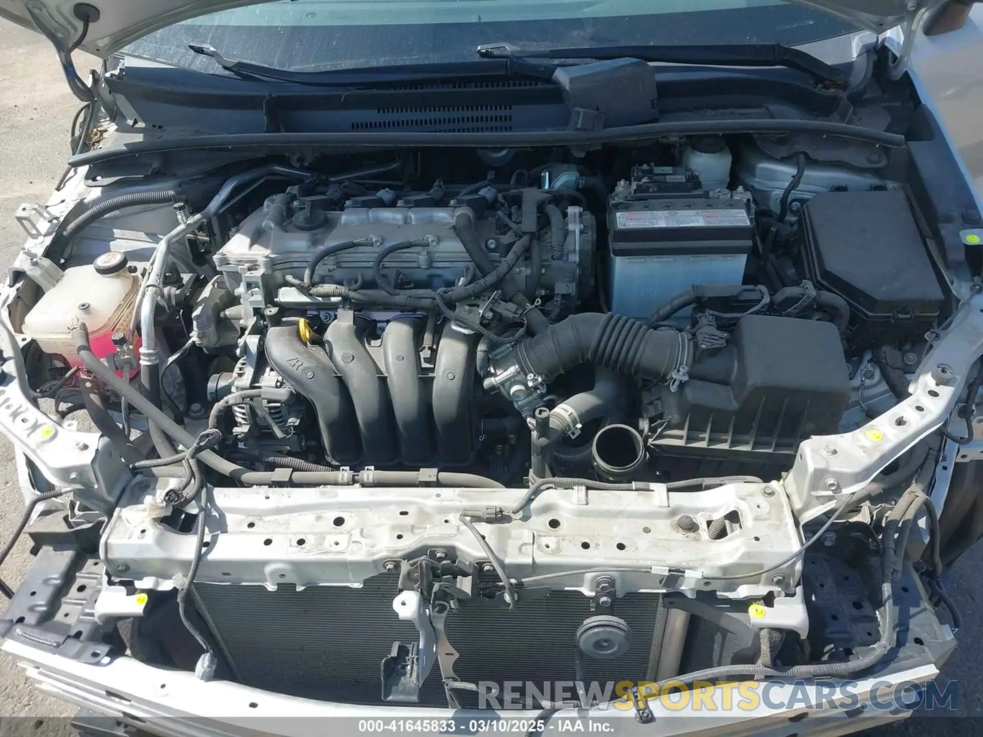 10 Photograph of a damaged car 5YFEPMAE8MP214975 TOYOTA COROLLA 2021
