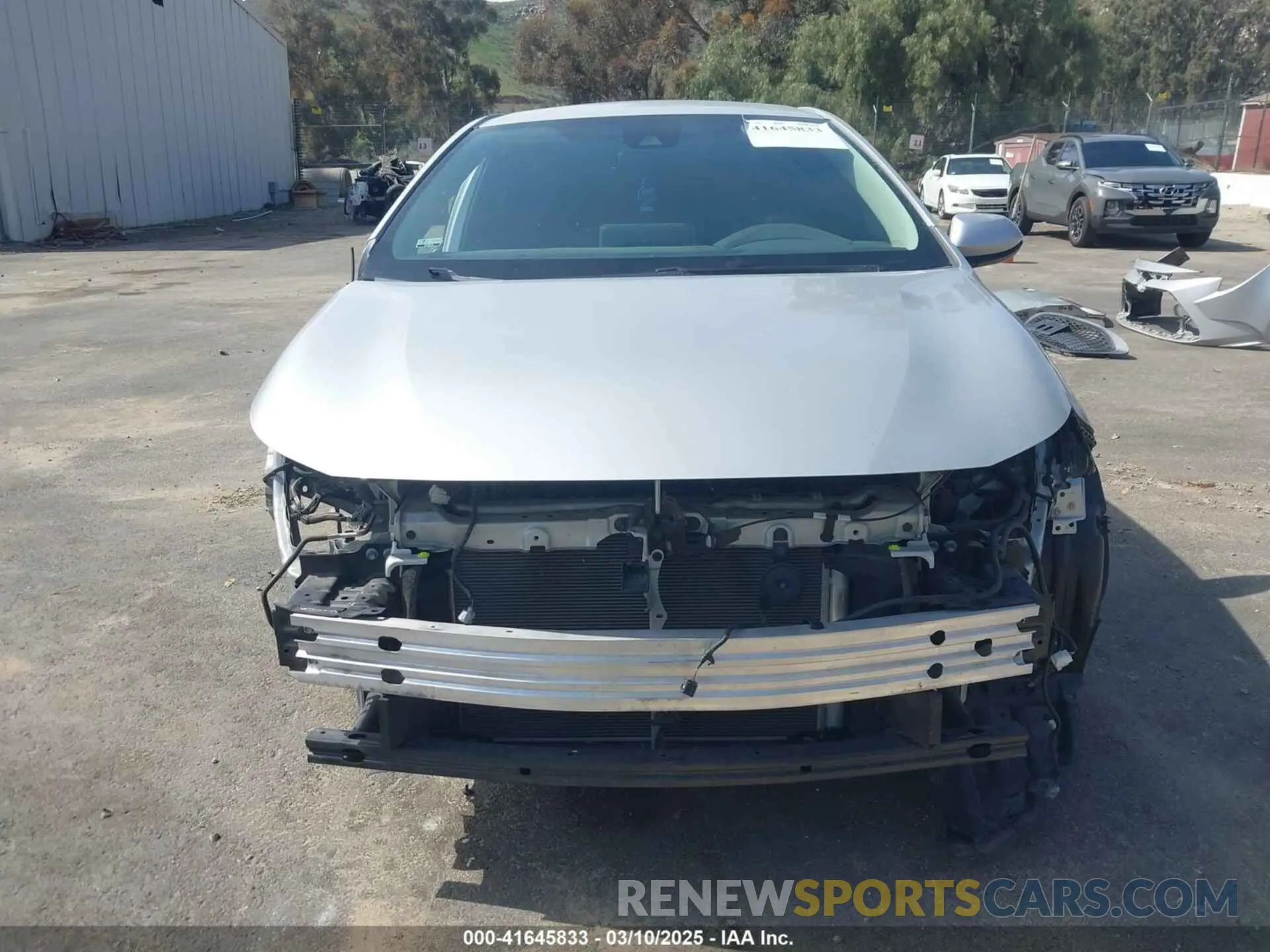 13 Photograph of a damaged car 5YFEPMAE8MP214975 TOYOTA COROLLA 2021