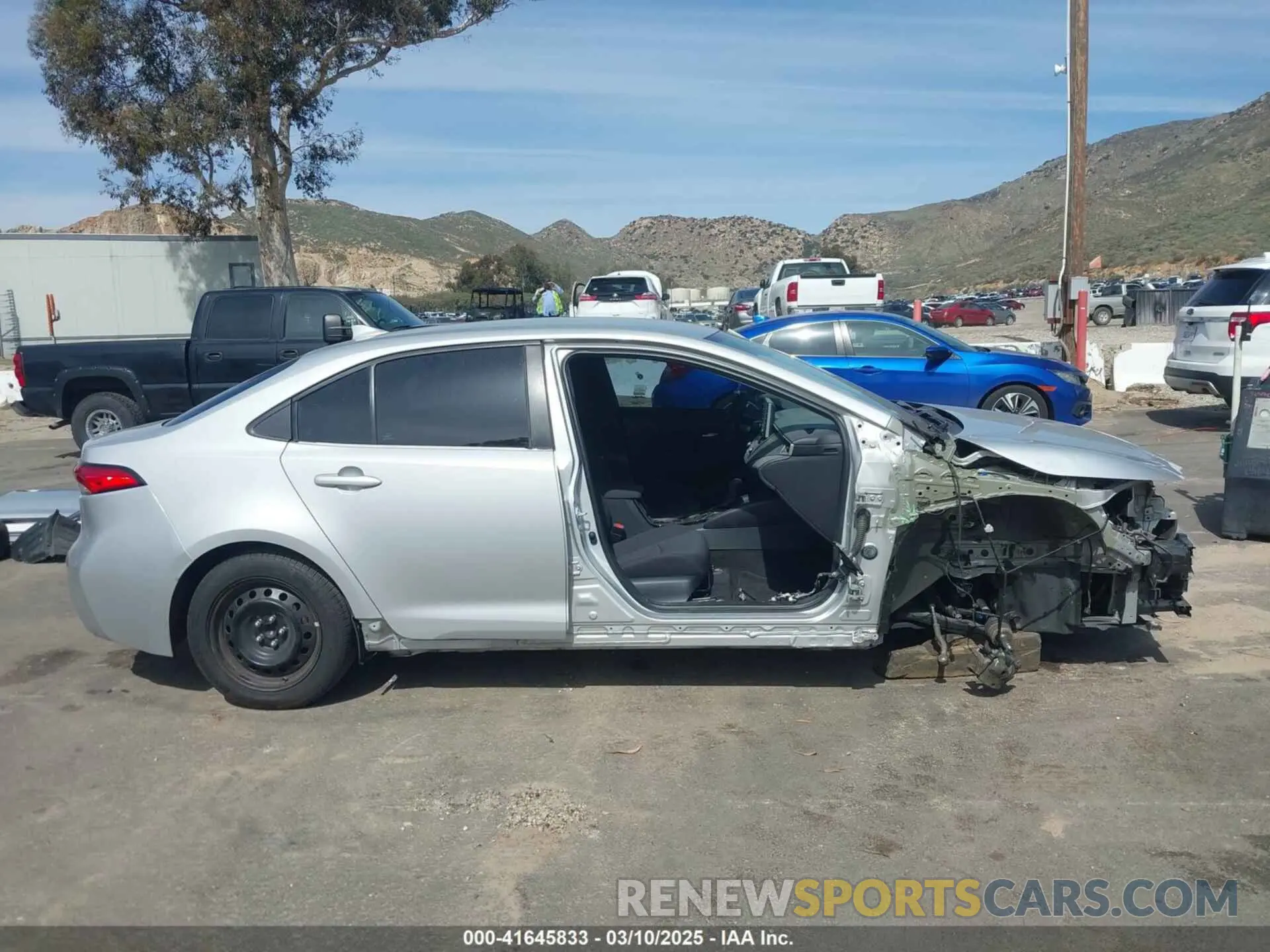14 Photograph of a damaged car 5YFEPMAE8MP214975 TOYOTA COROLLA 2021