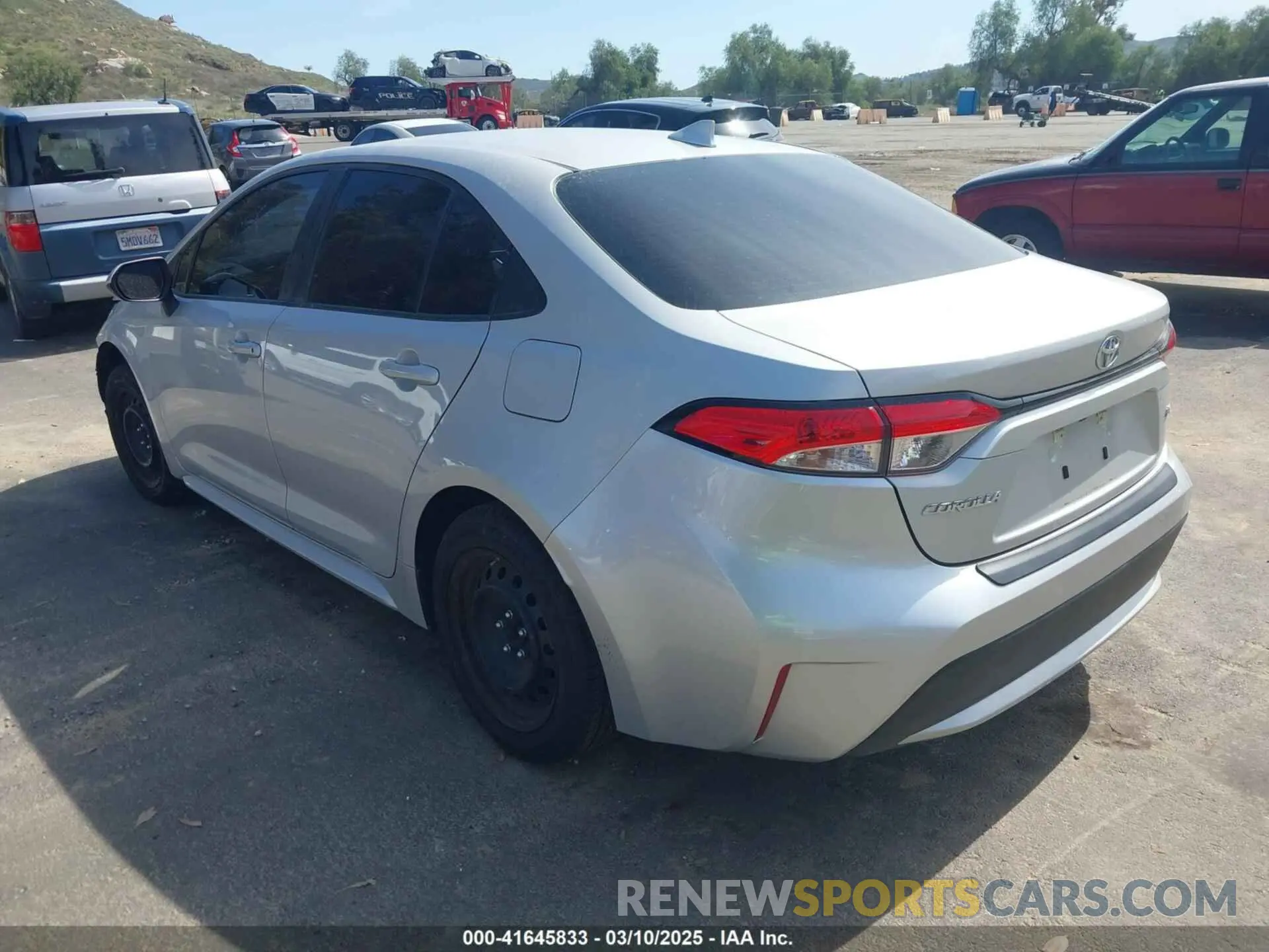 3 Photograph of a damaged car 5YFEPMAE8MP214975 TOYOTA COROLLA 2021