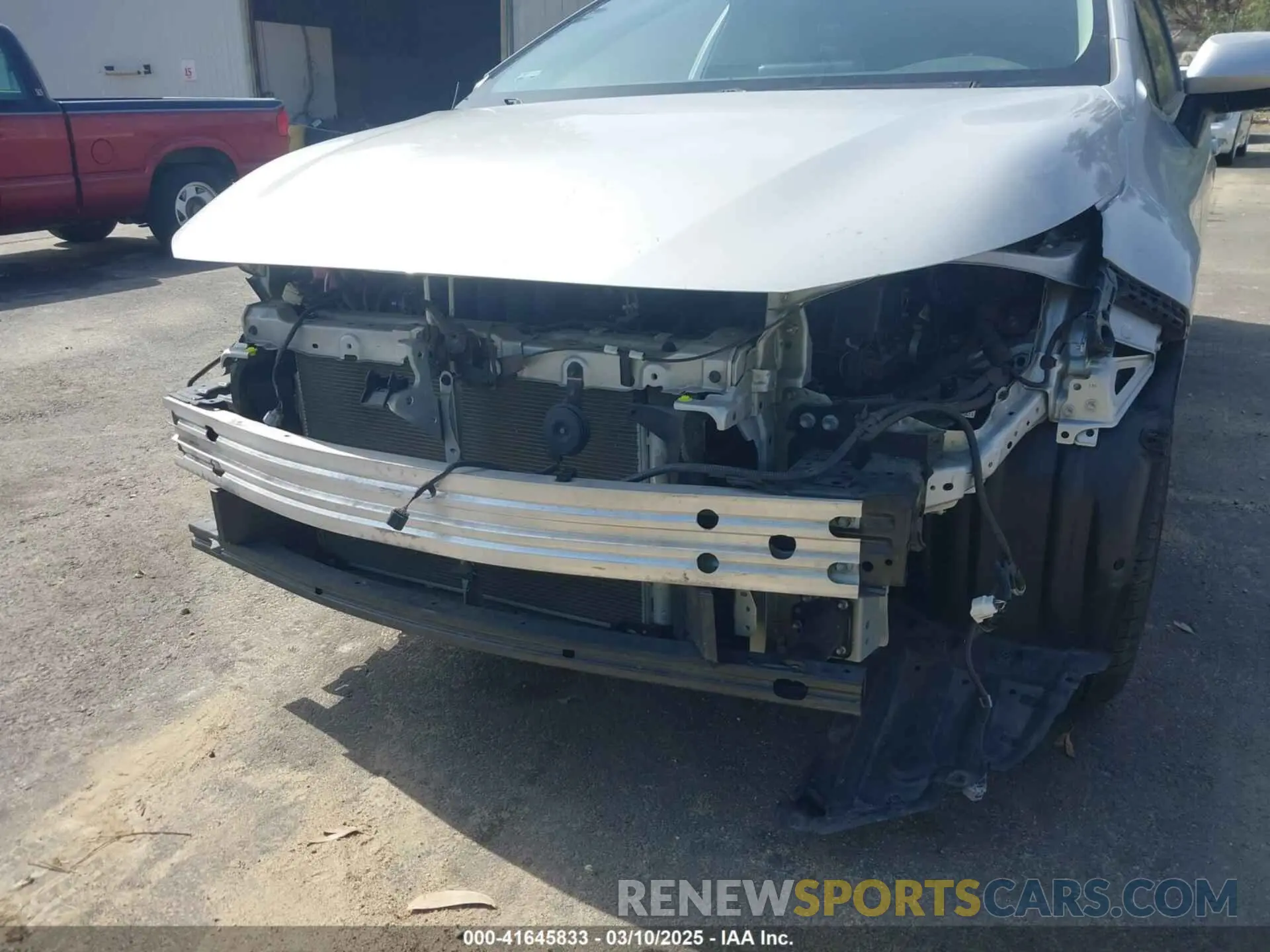 6 Photograph of a damaged car 5YFEPMAE8MP214975 TOYOTA COROLLA 2021
