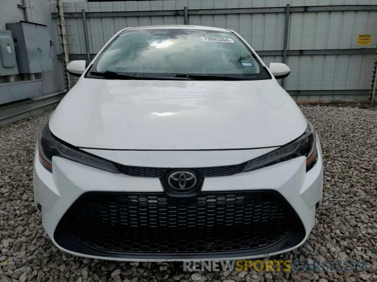 5 Photograph of a damaged car 5YFEPMAE8MP215429 TOYOTA COROLLA 2021
