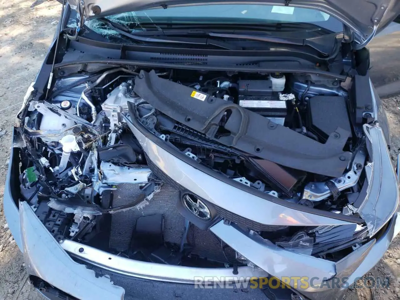 7 Photograph of a damaged car 5YFEPMAE8MP218279 TOYOTA COROLLA 2021