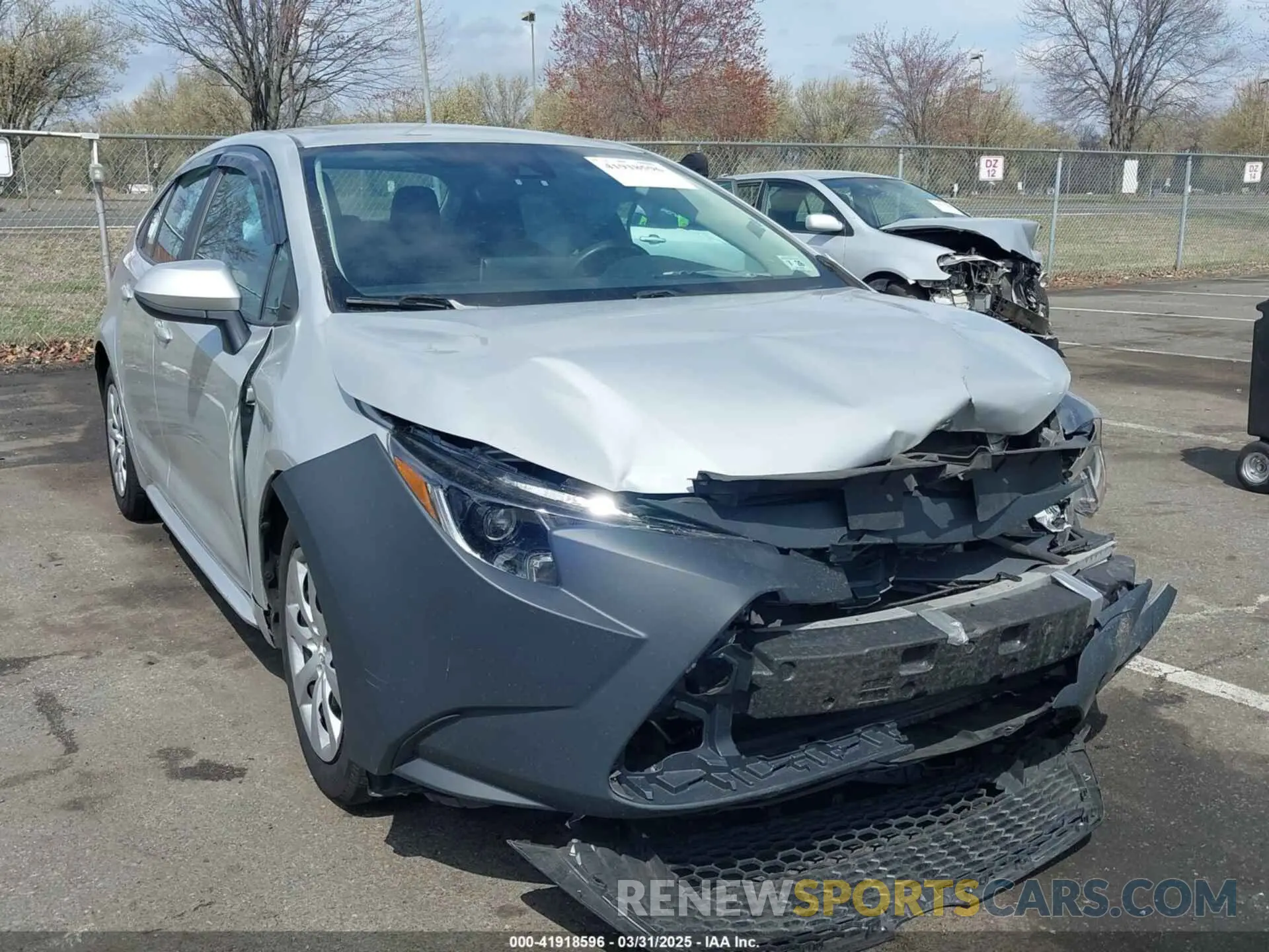 6 Фотография поврежденного автомобиля 5YFEPMAE8MP219500 TOYOTA COROLLA 2021