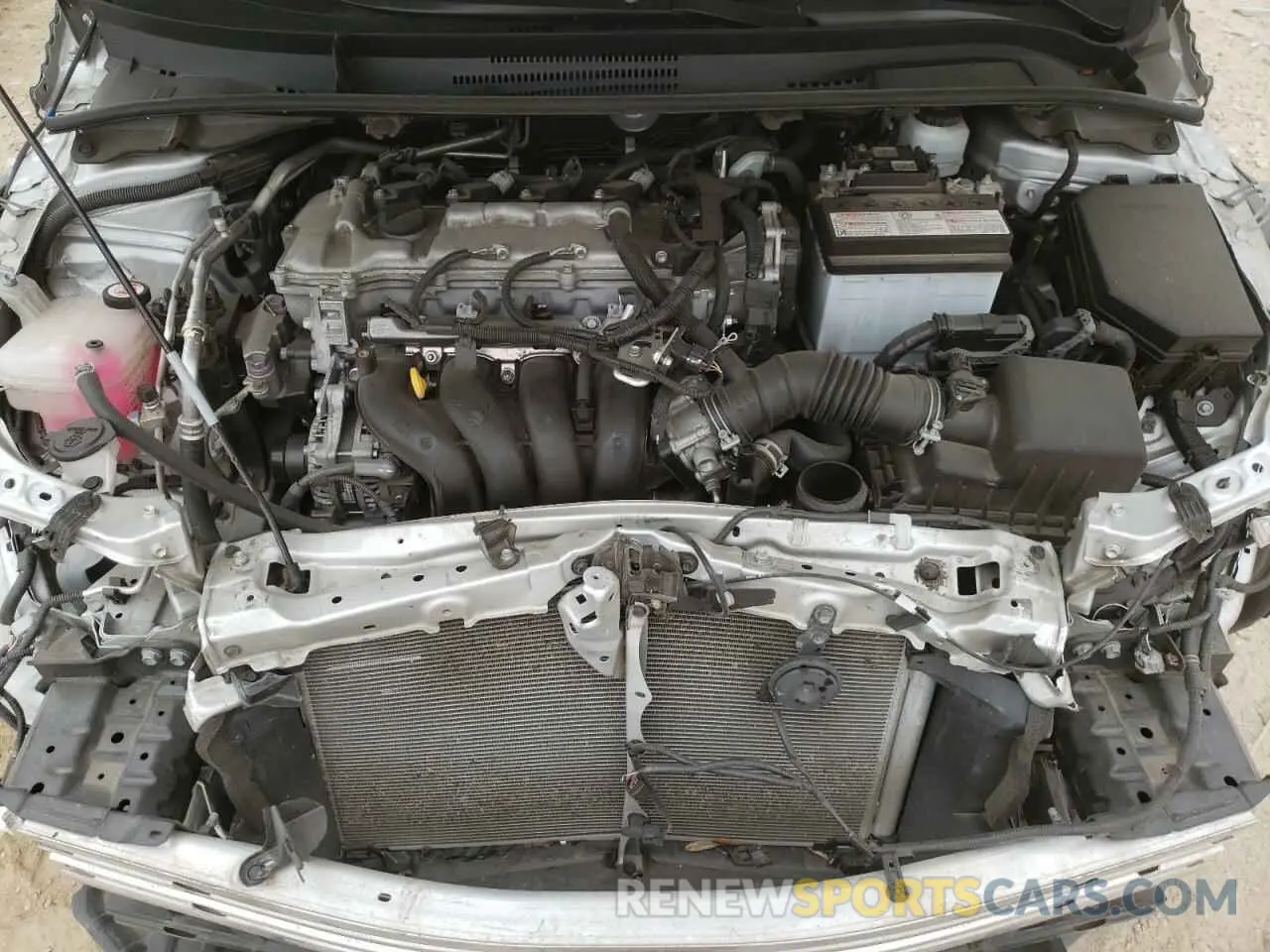 11 Фотография поврежденного автомобиля 5YFEPMAE8MP221800 TOYOTA COROLLA 2021