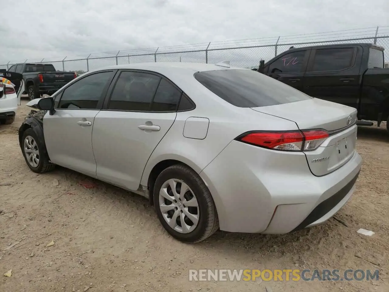 2 Фотография поврежденного автомобиля 5YFEPMAE8MP221800 TOYOTA COROLLA 2021