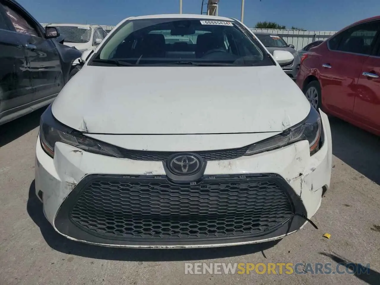5 Photograph of a damaged car 5YFEPMAE8MP223143 TOYOTA COROLLA 2021