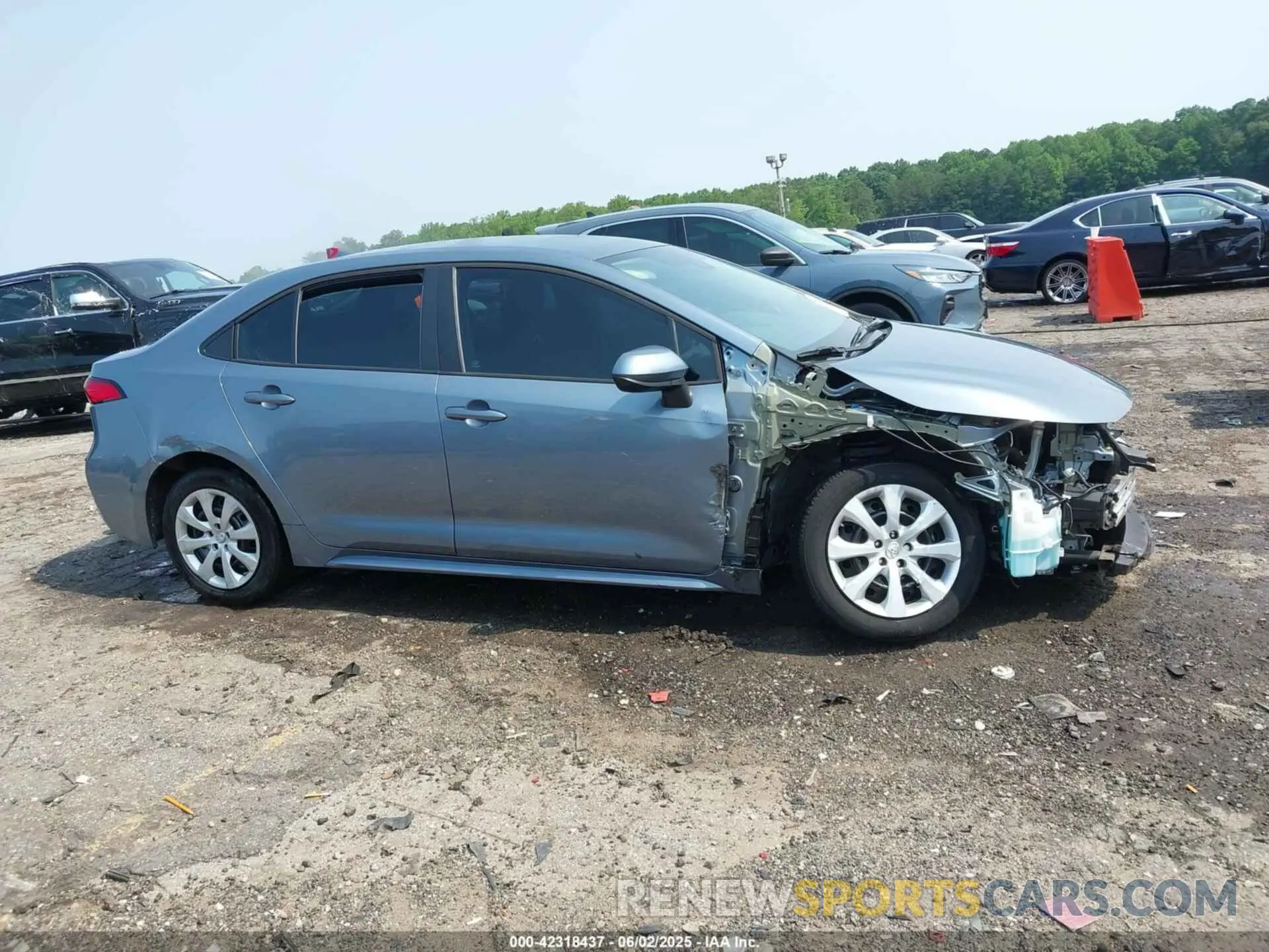 14 Фотография поврежденного автомобиля 5YFEPMAE8MP225491 TOYOTA COROLLA 2021