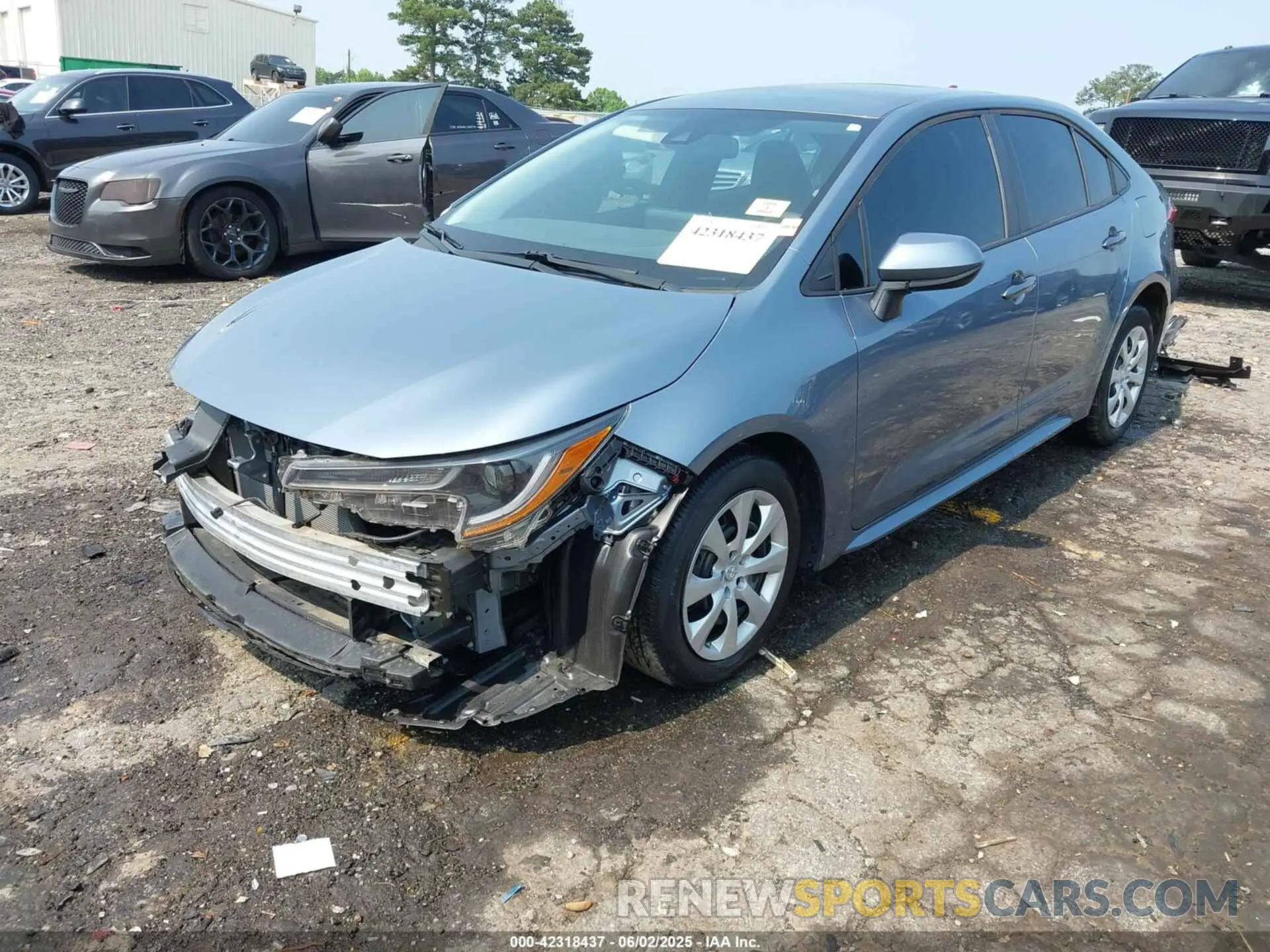 2 Фотография поврежденного автомобиля 5YFEPMAE8MP225491 TOYOTA COROLLA 2021