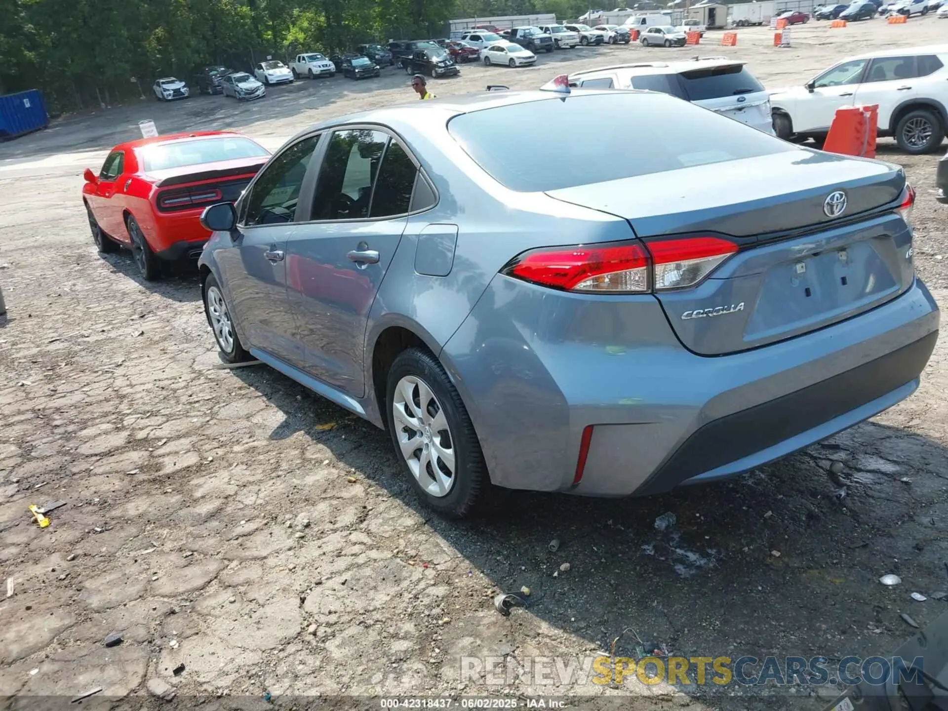 3 Фотография поврежденного автомобиля 5YFEPMAE8MP225491 TOYOTA COROLLA 2021