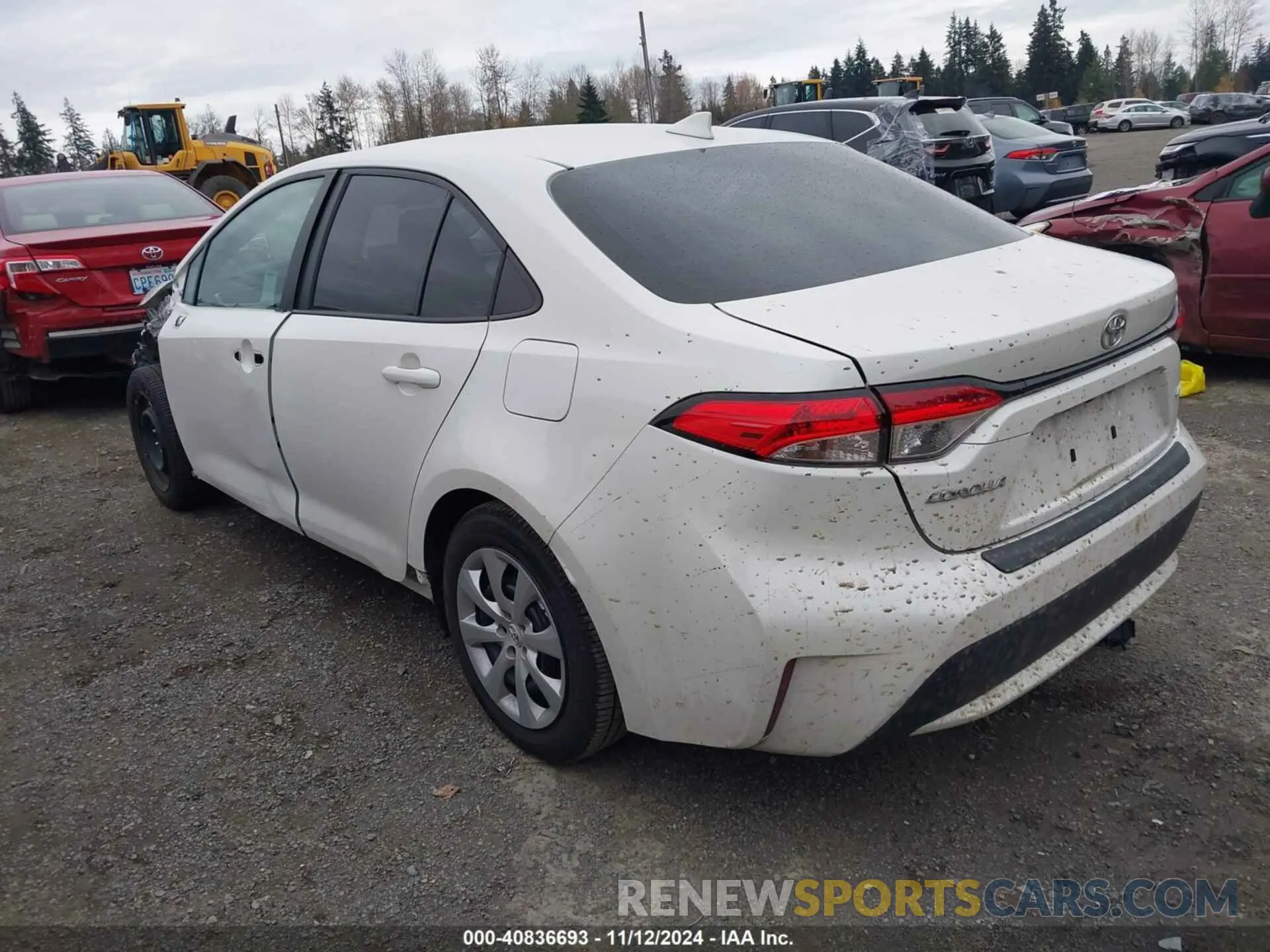 3 Photograph of a damaged car 5YFEPMAE8MP225717 TOYOTA COROLLA 2021