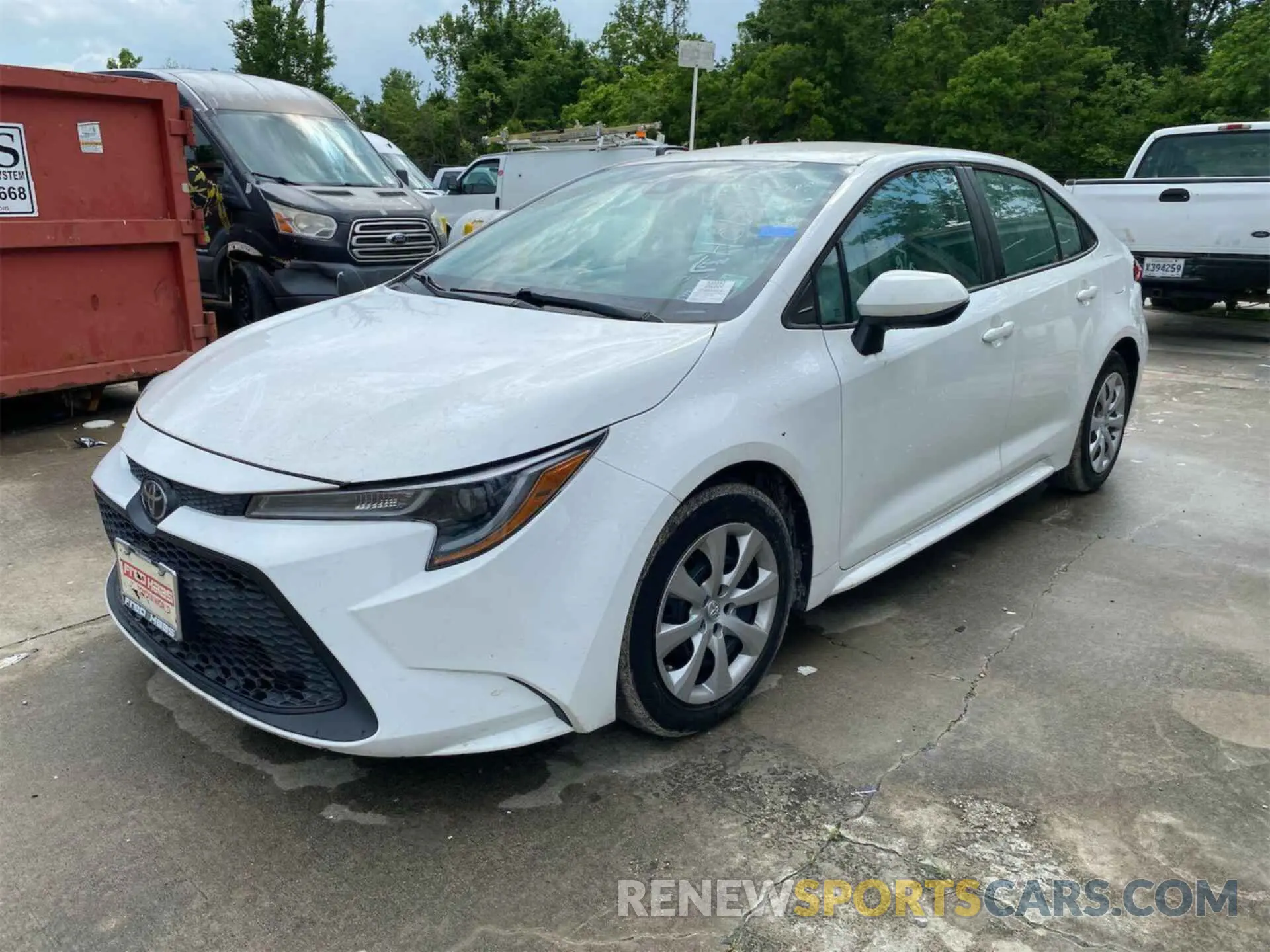 23 Фотография поврежденного автомобиля 5YFEPMAE8MP230819 TOYOTA COROLLA 2021