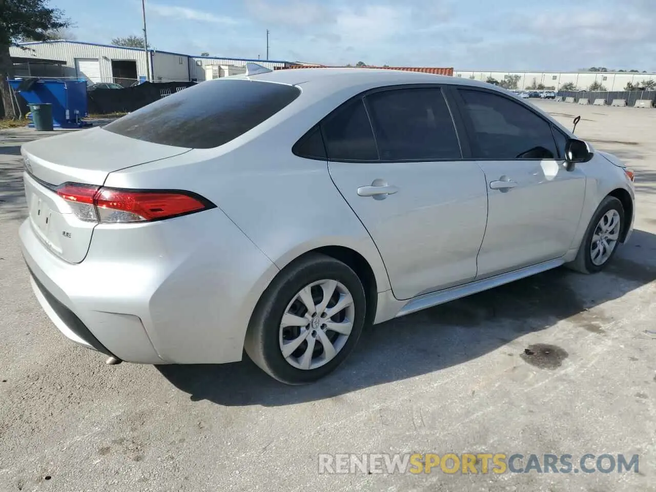 3 Photograph of a damaged car 5YFEPMAE8MP231565 TOYOTA COROLLA 2021