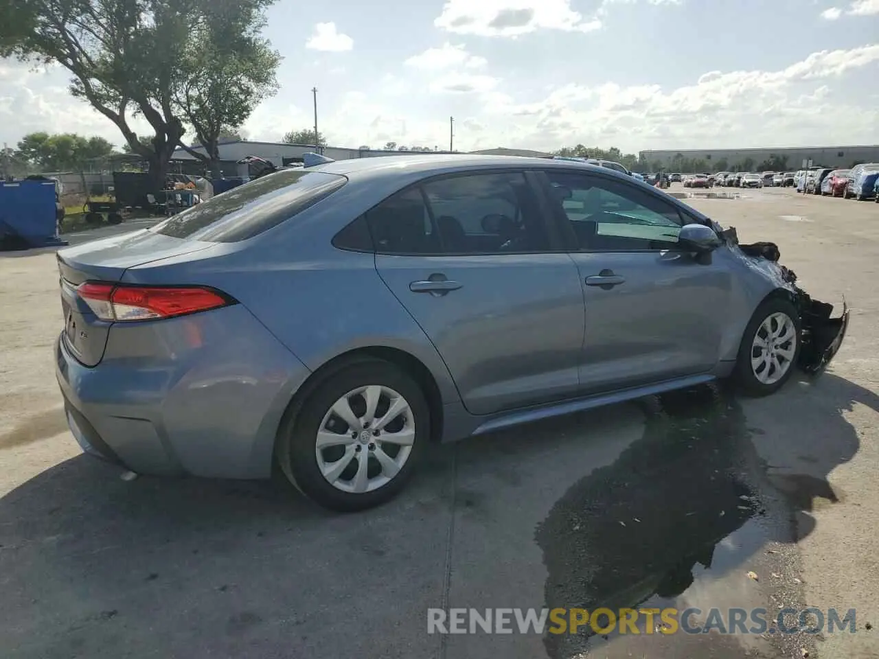 3 Photograph of a damaged car 5YFEPMAE8MP236376 TOYOTA COROLLA 2021