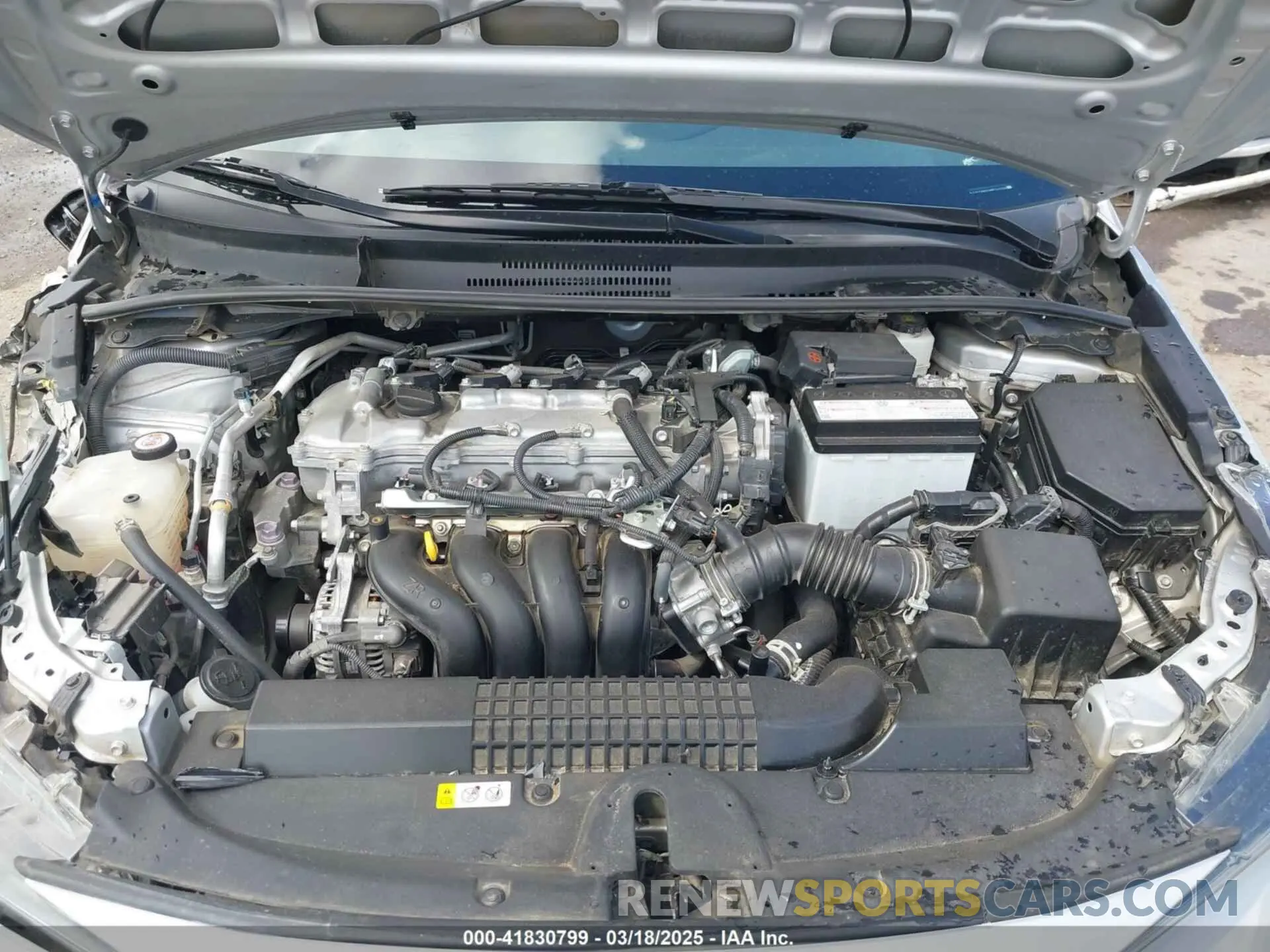 10 Фотография поврежденного автомобиля 5YFEPMAE8MP245580 TOYOTA COROLLA 2021