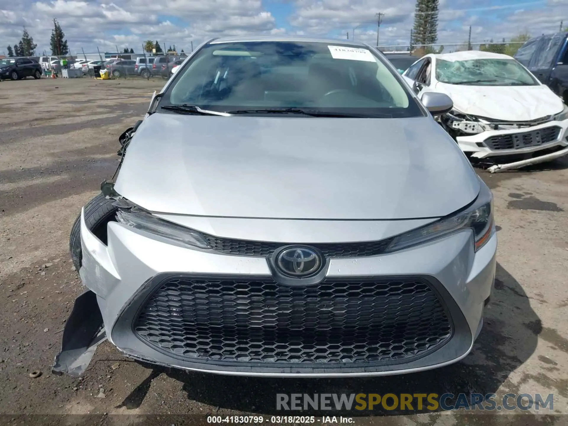 13 Фотография поврежденного автомобиля 5YFEPMAE8MP245580 TOYOTA COROLLA 2021