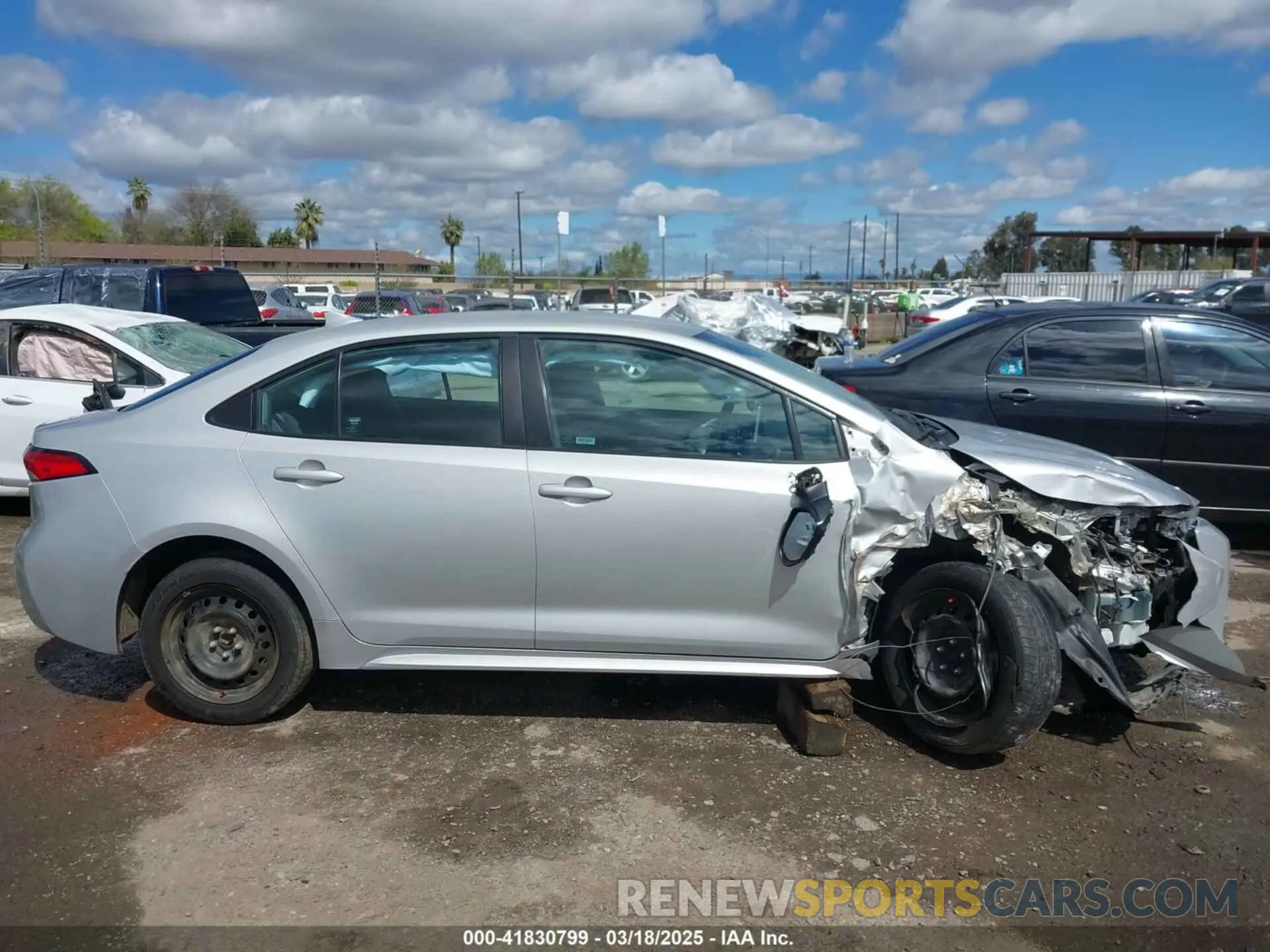14 Фотография поврежденного автомобиля 5YFEPMAE8MP245580 TOYOTA COROLLA 2021