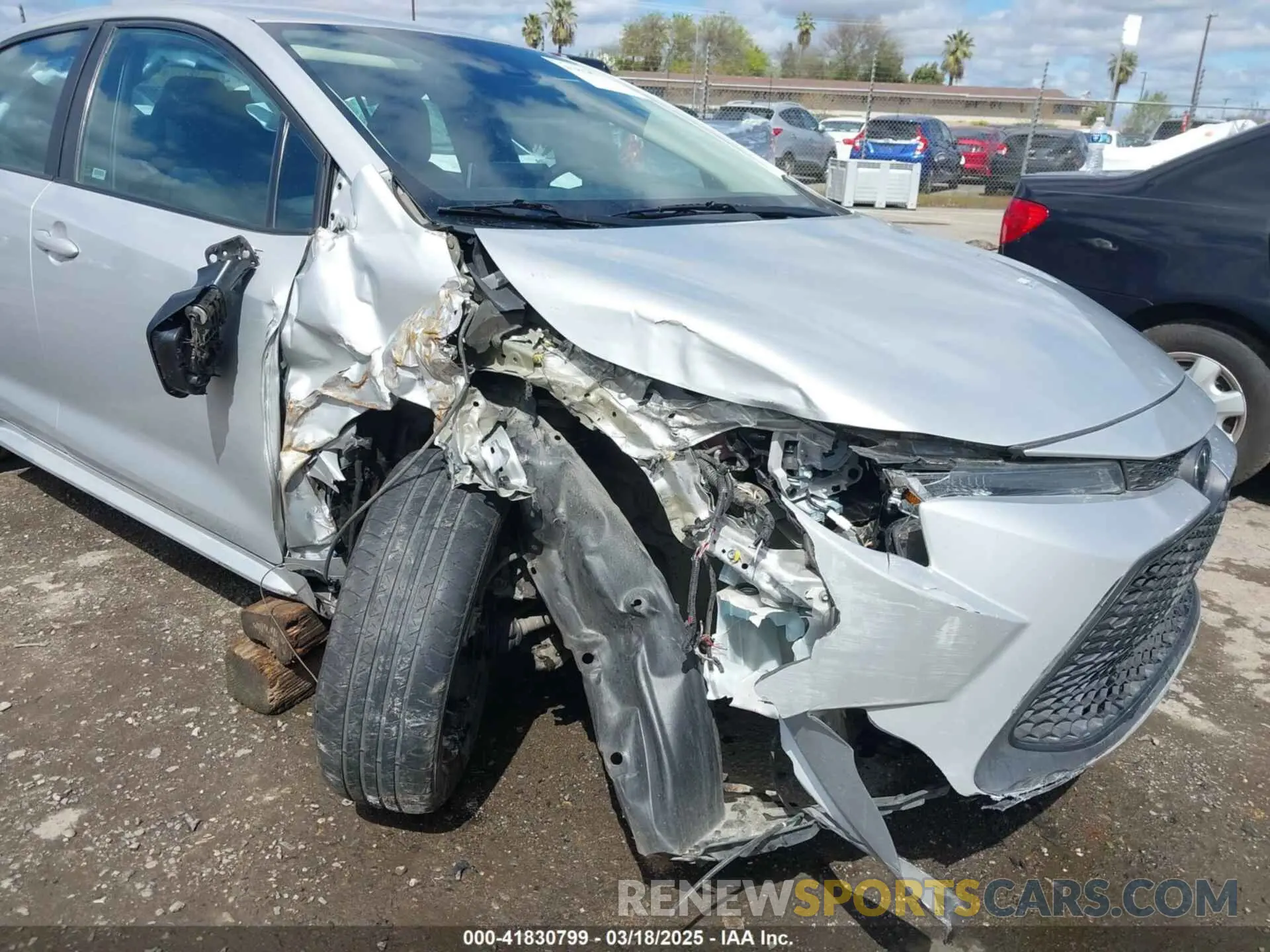 6 Фотография поврежденного автомобиля 5YFEPMAE8MP245580 TOYOTA COROLLA 2021