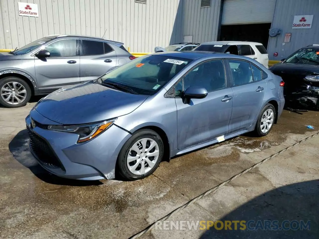 1 Фотография поврежденного автомобиля 5YFEPMAE8MP248074 TOYOTA COROLLA 2021