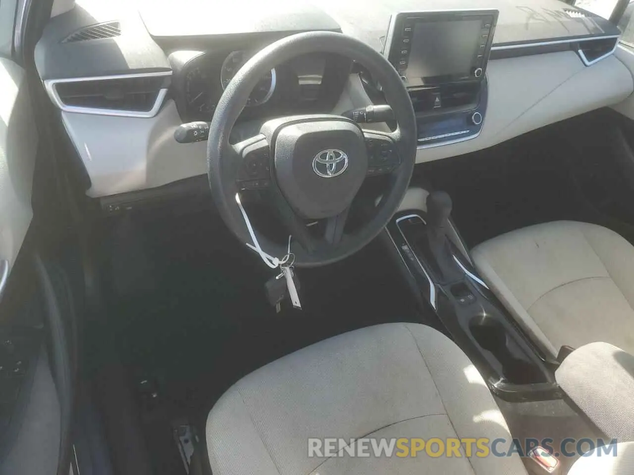 8 Фотография поврежденного автомобиля 5YFEPMAE8MP248074 TOYOTA COROLLA 2021