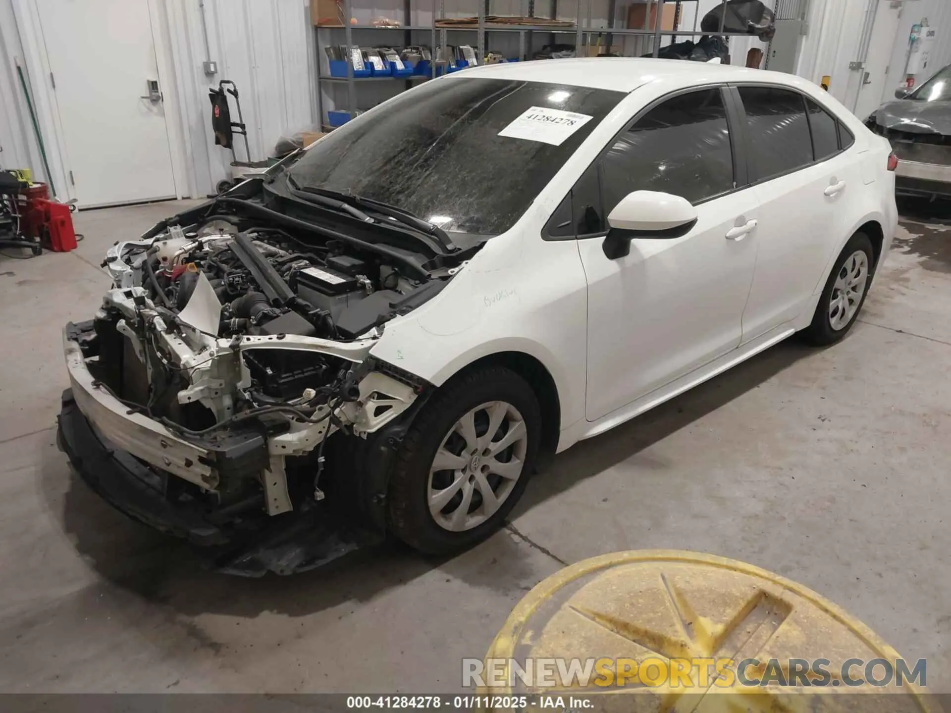 2 Photograph of a damaged car 5YFEPMAE8MP251458 TOYOTA COROLLA 2021