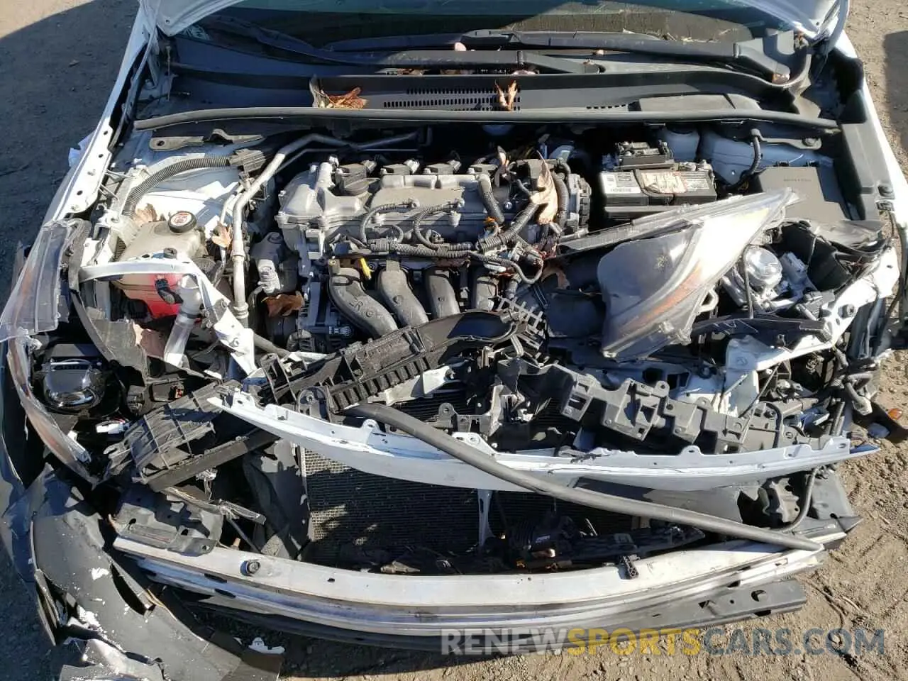 11 Фотография поврежденного автомобиля 5YFEPMAE9MP153989 TOYOTA COROLLA 2021