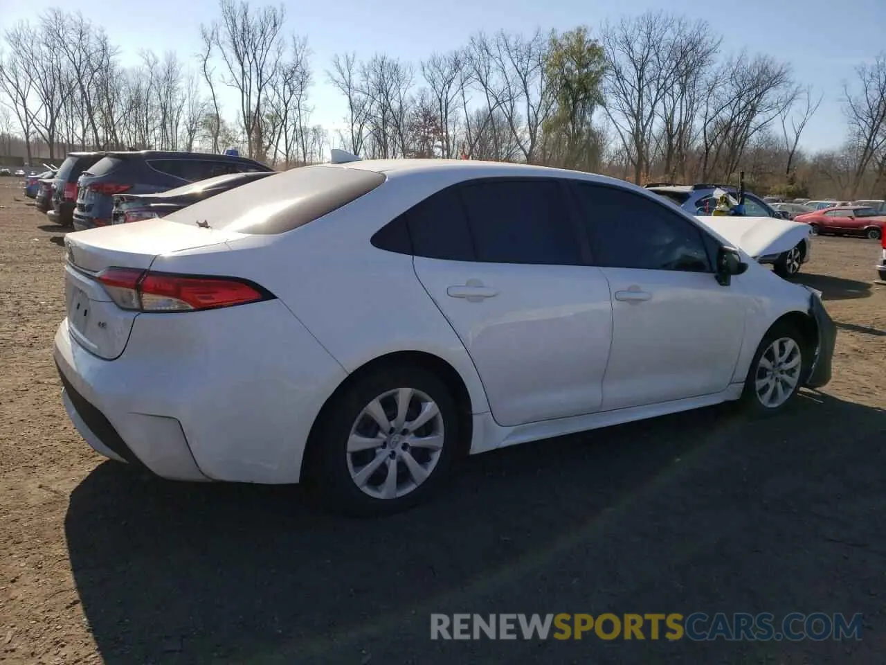 3 Фотография поврежденного автомобиля 5YFEPMAE9MP153989 TOYOTA COROLLA 2021